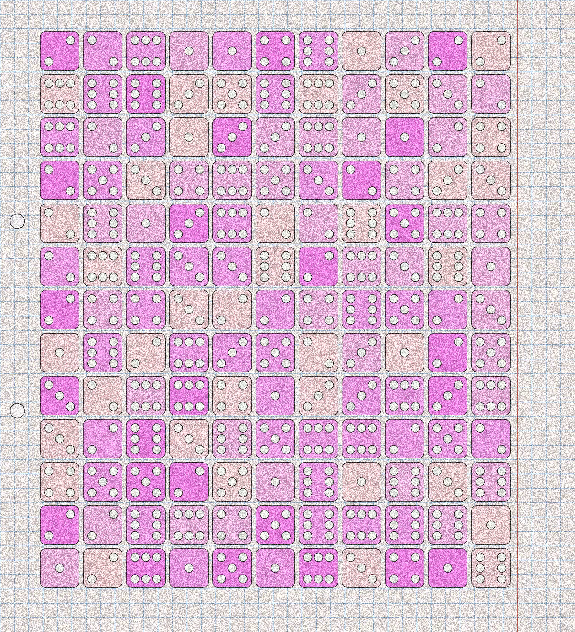 sketchbook page 6: dice roll #60