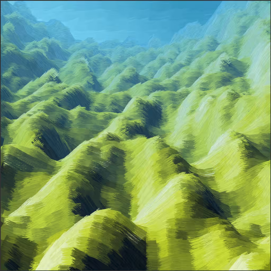 Lush Fields  #12