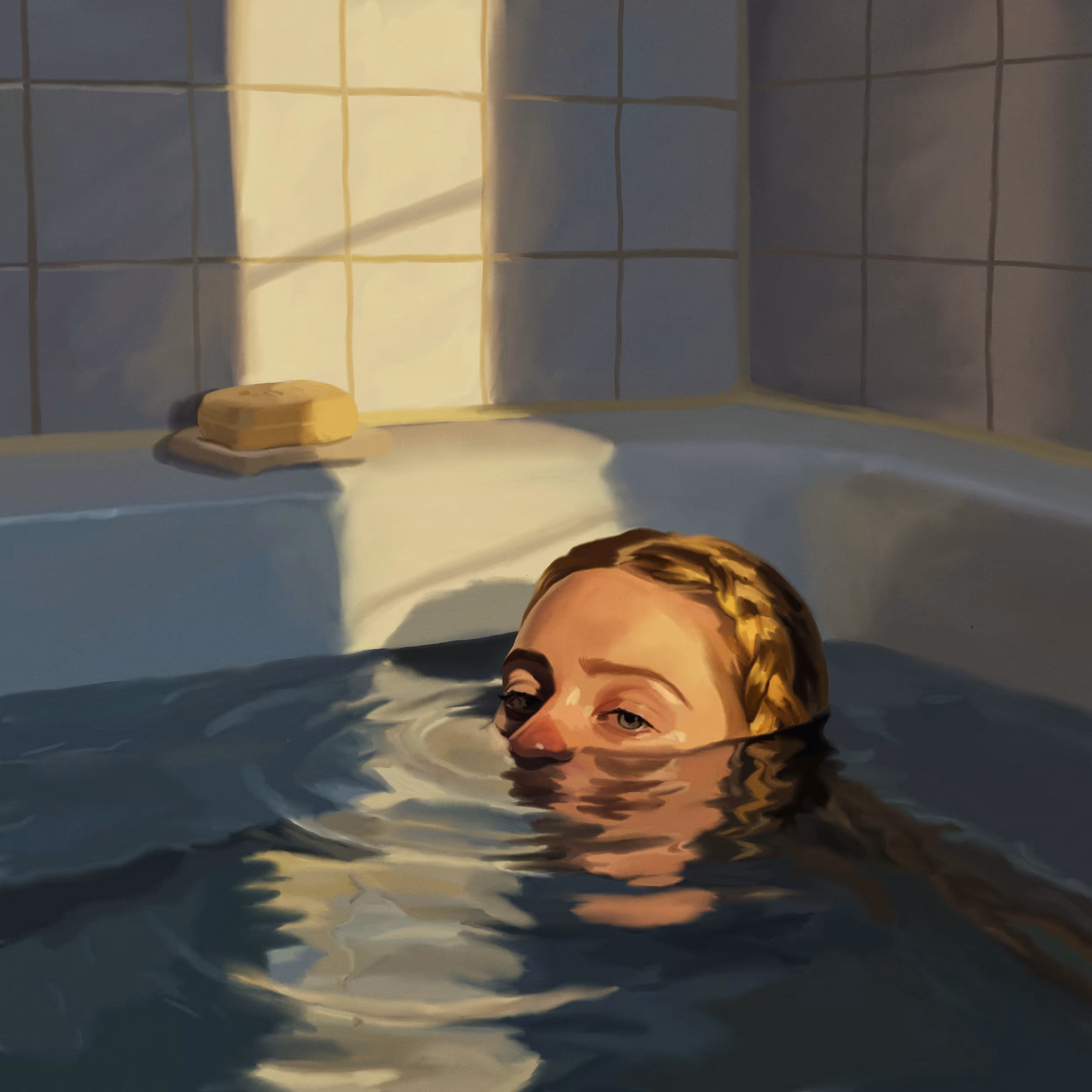 SUBMERGED BETWEEN LIGHT AND THOUGHTS
