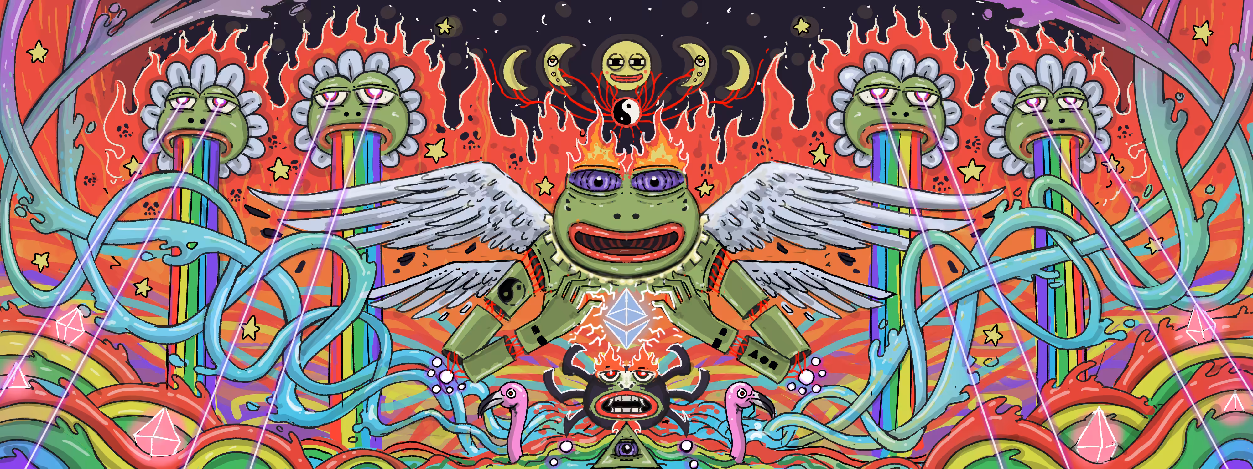 Pepe in the fantasy world