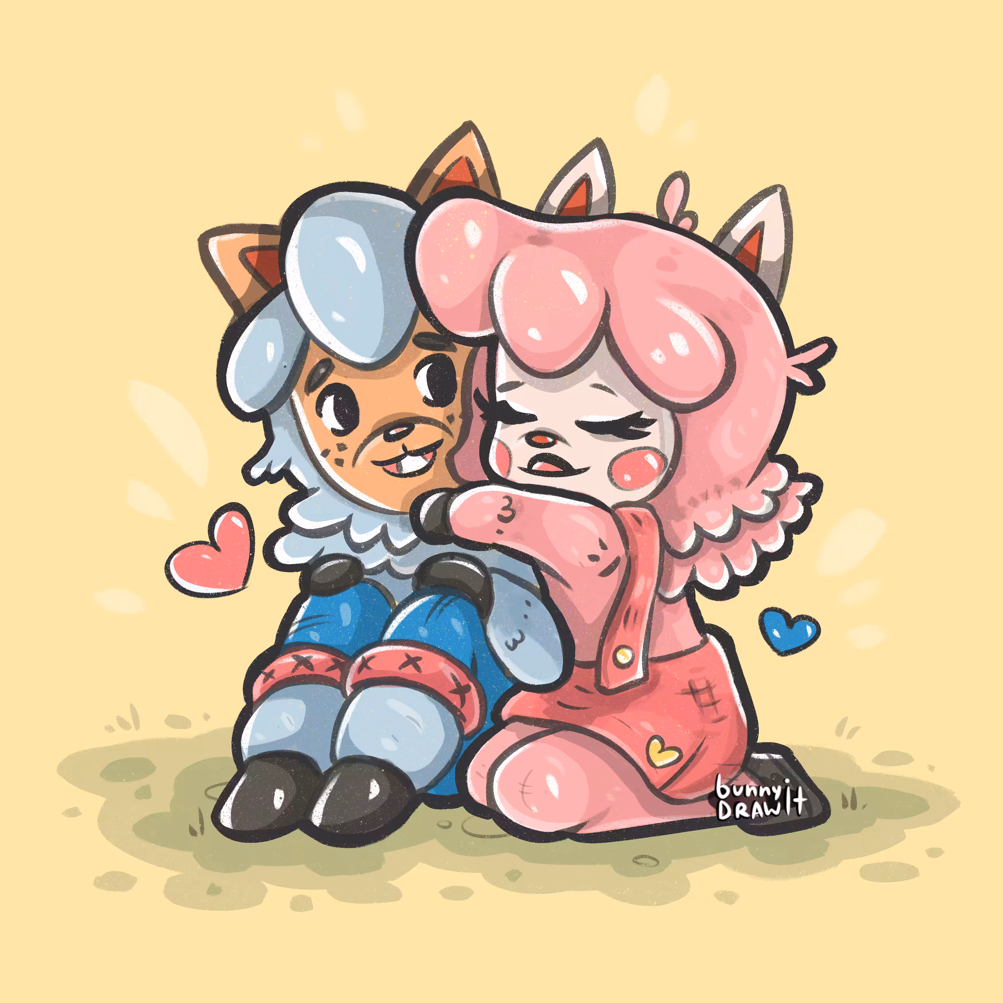 Animal Crossing "Reese" and "Cyrus"
