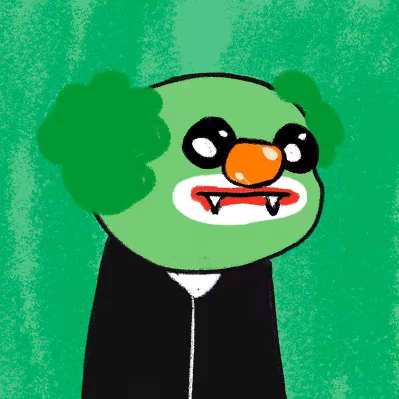 Peculiar clown #24