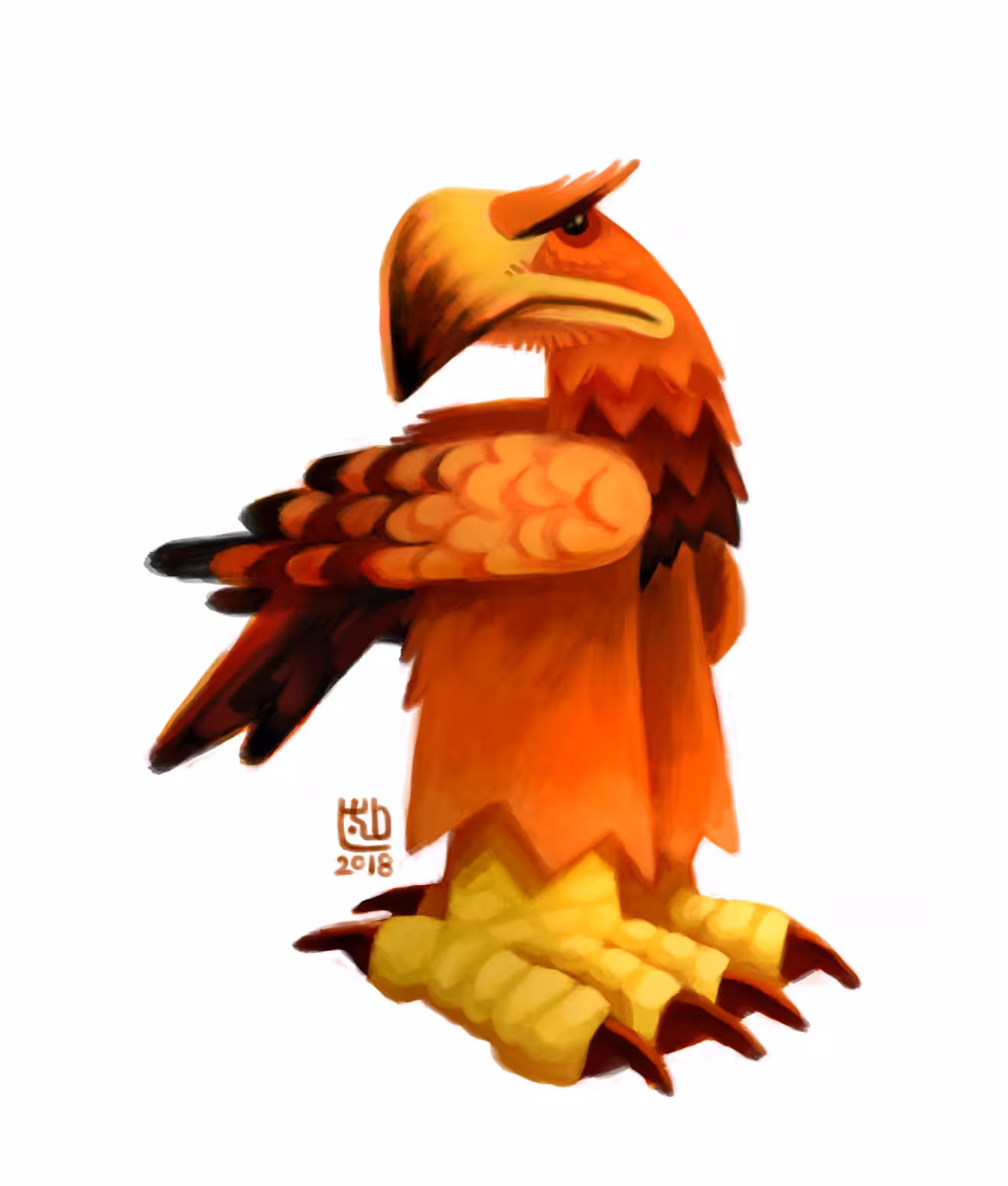 Big claw eagle