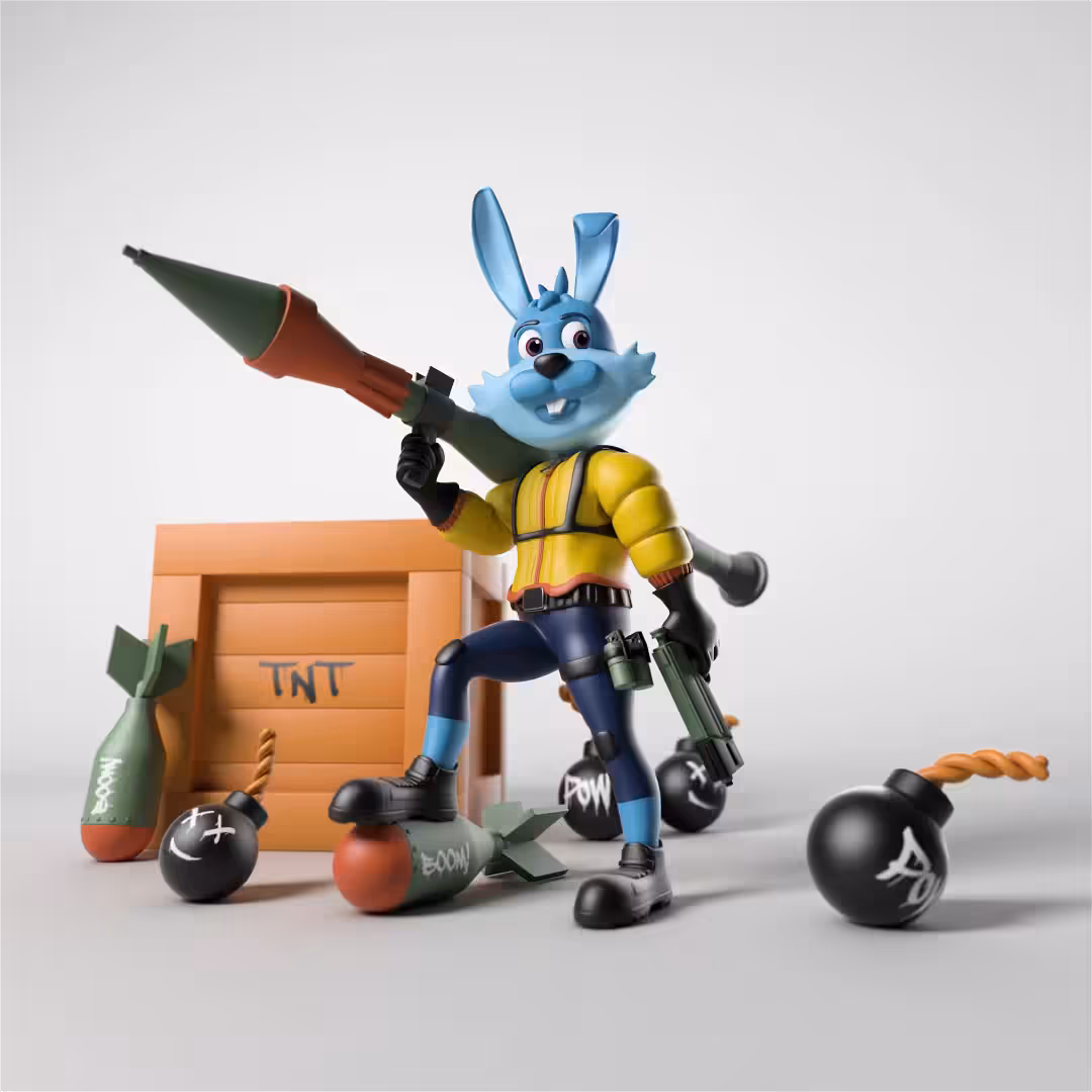 Rabbit - Animal War