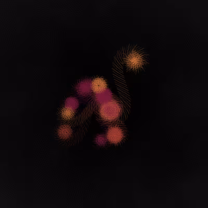 Abstract Curls #21