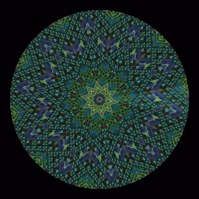 Binary kaleidoscope #42