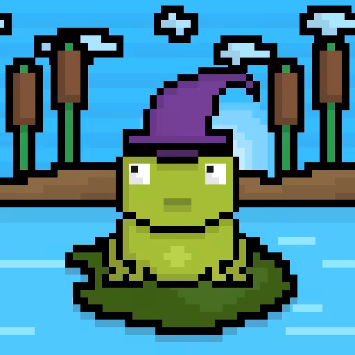 Pixel Frogs #9