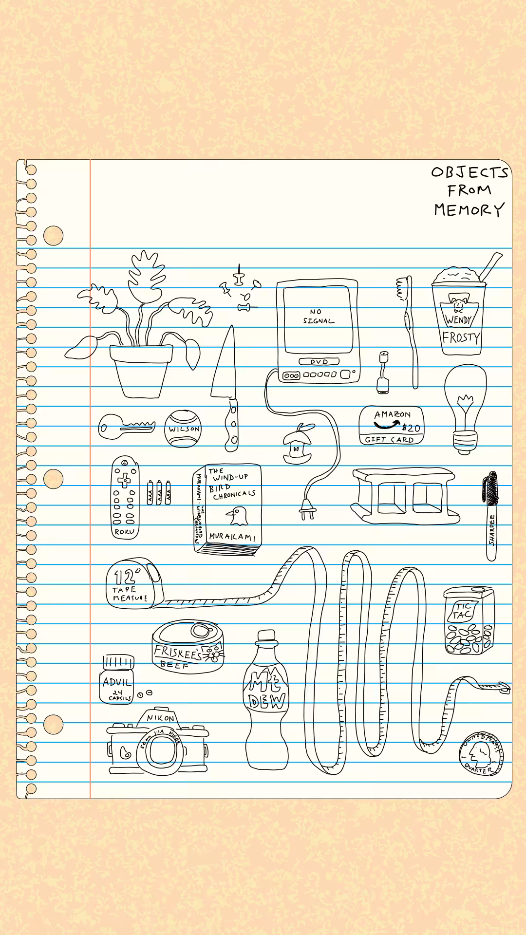 objects from memory