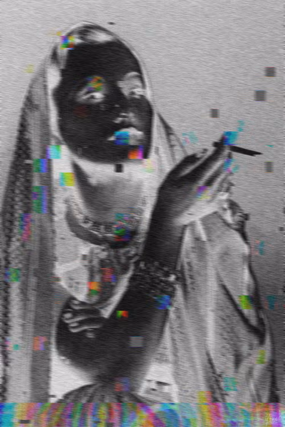 2025 DAILY ARTWORK: SMOKE BREAK, FRAME 3