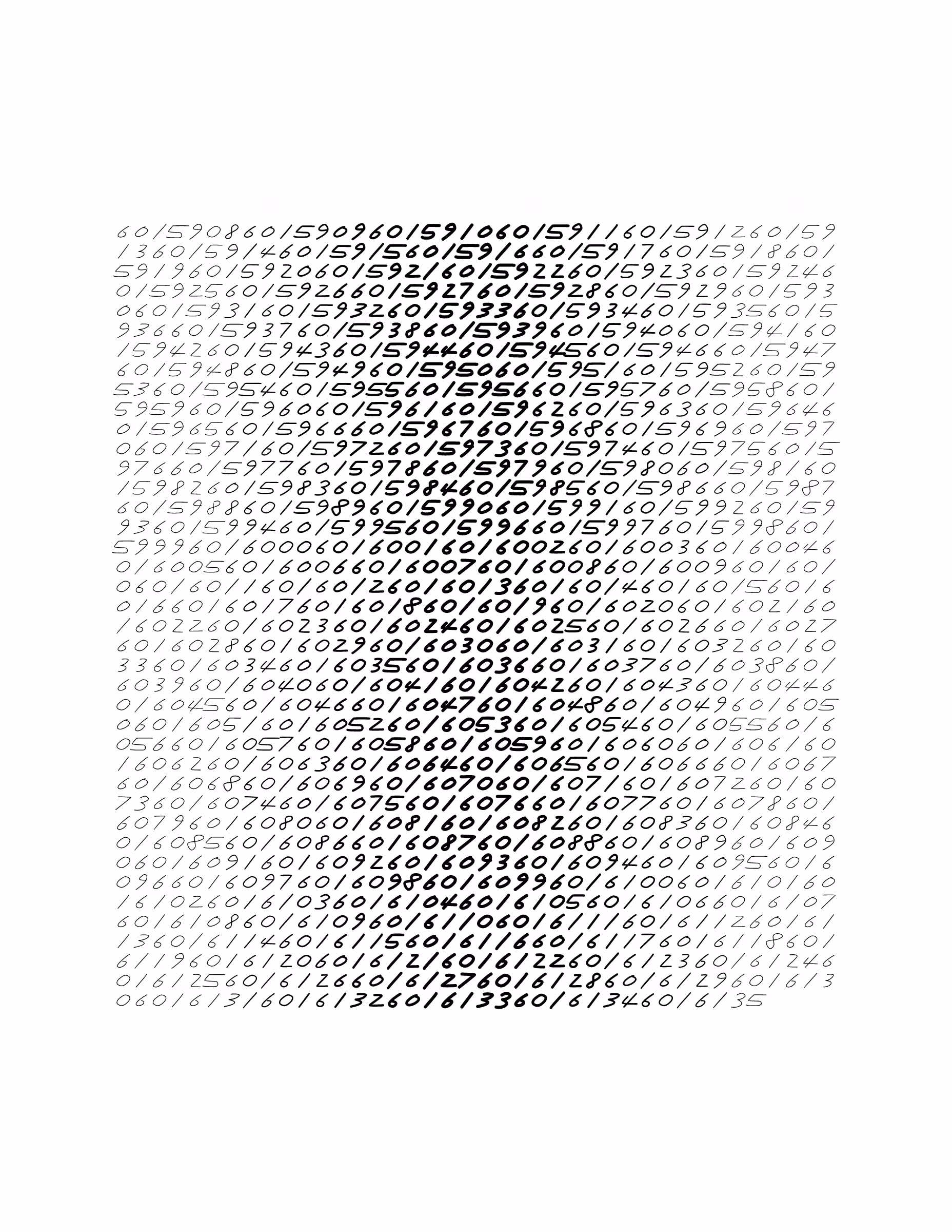 Endless (5,607,250 to Infinity) #1361