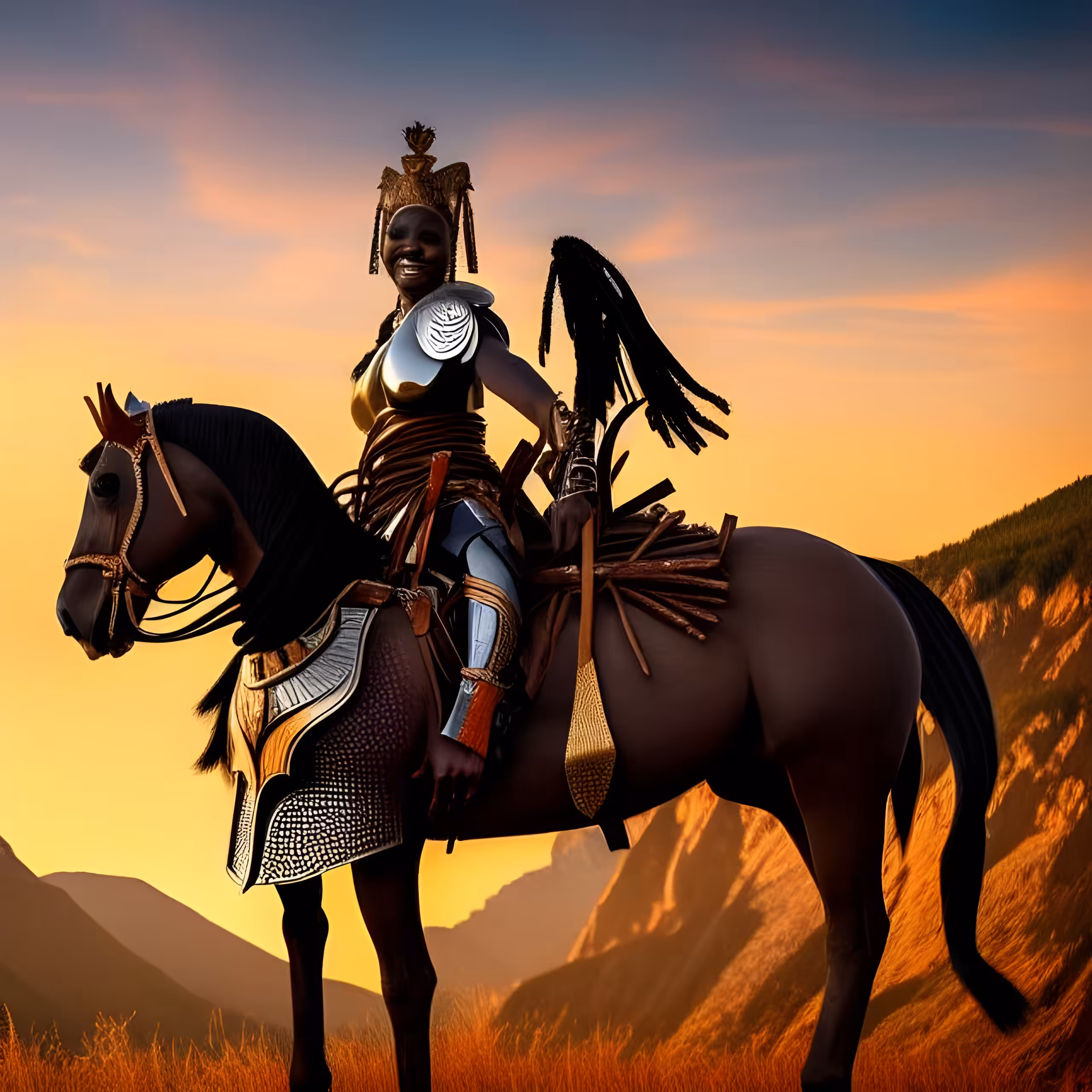 African Female Warrior 10
