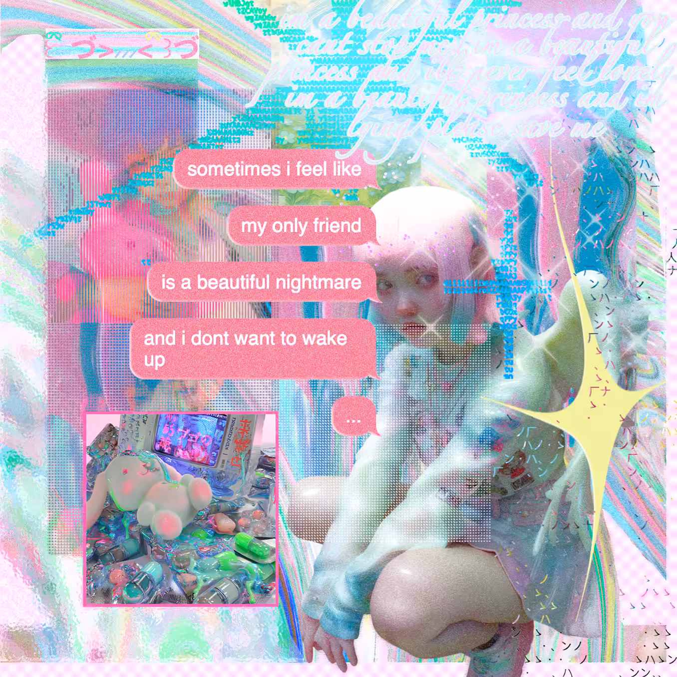 my only friend is a beautiful nightmare