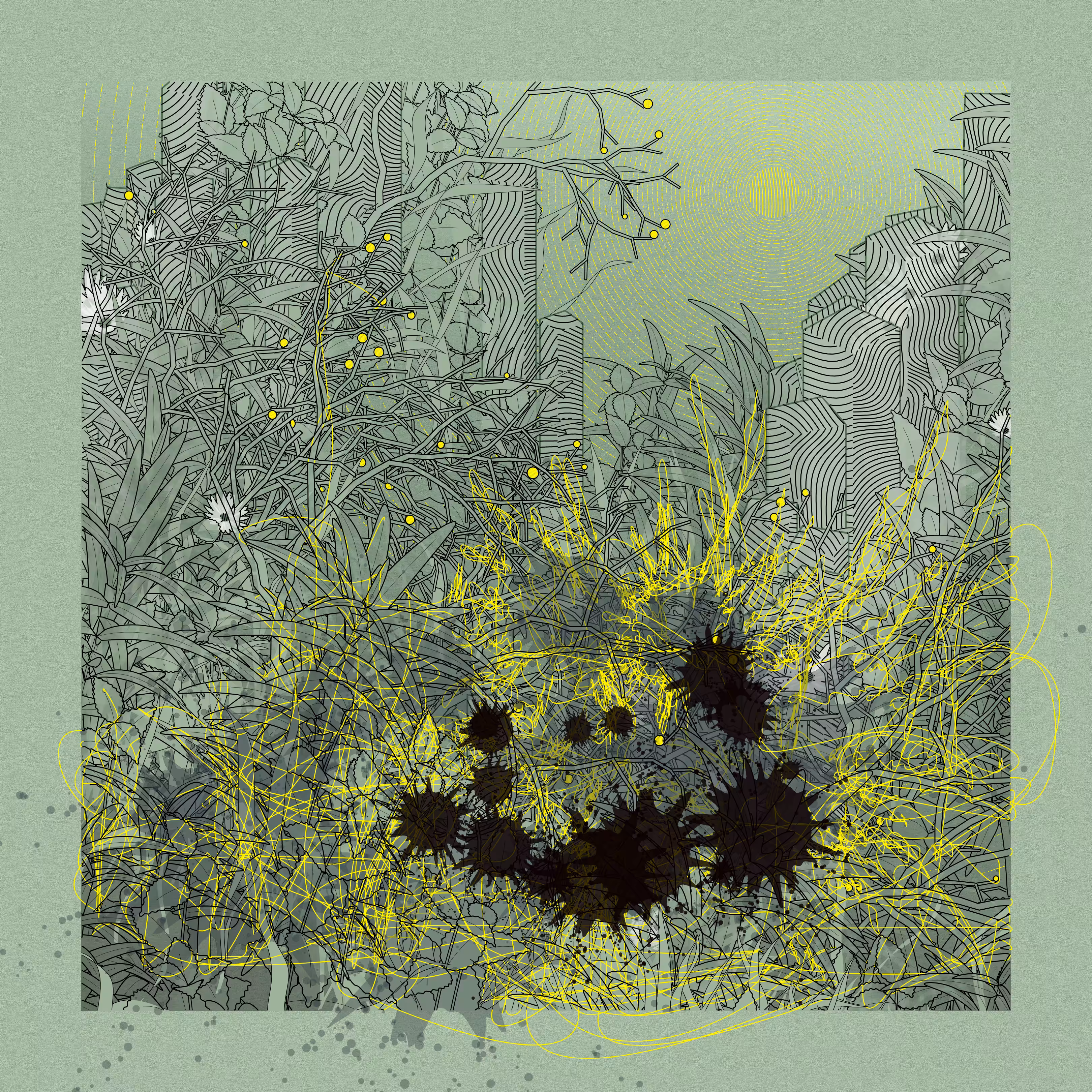 Landscape with Carbon Capture #4013