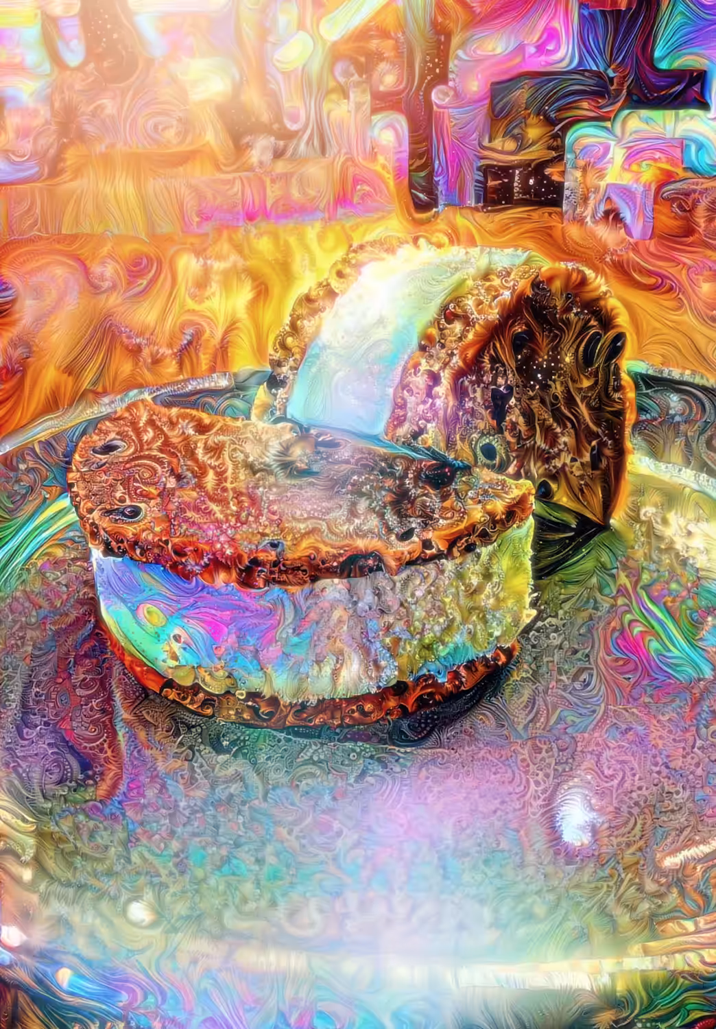 Pᔕychedelic Ice Cream Sandwich