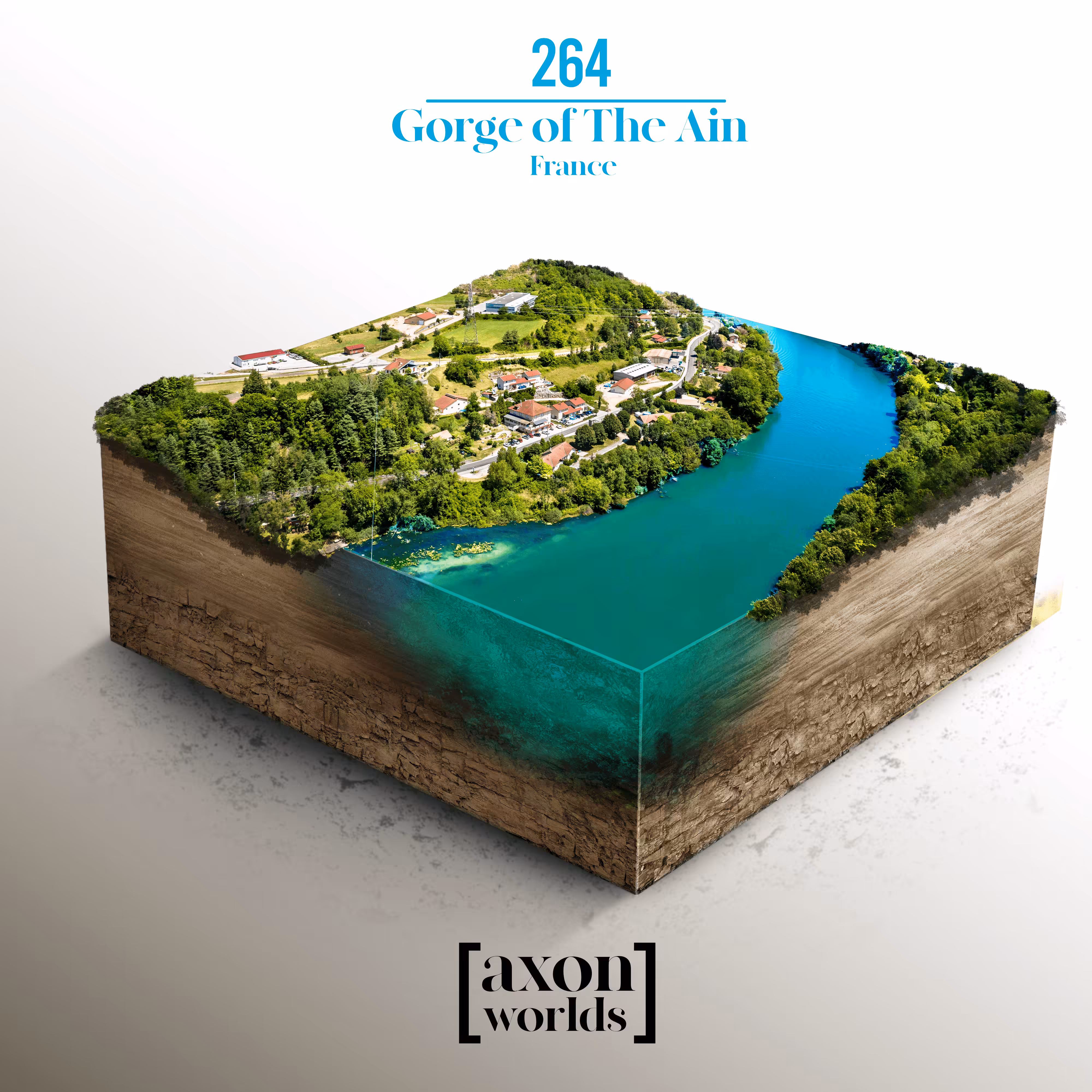 AXON WORLD | 264/1423 | GORGE OF THE AIN | FRANCE | MICRO WORLD