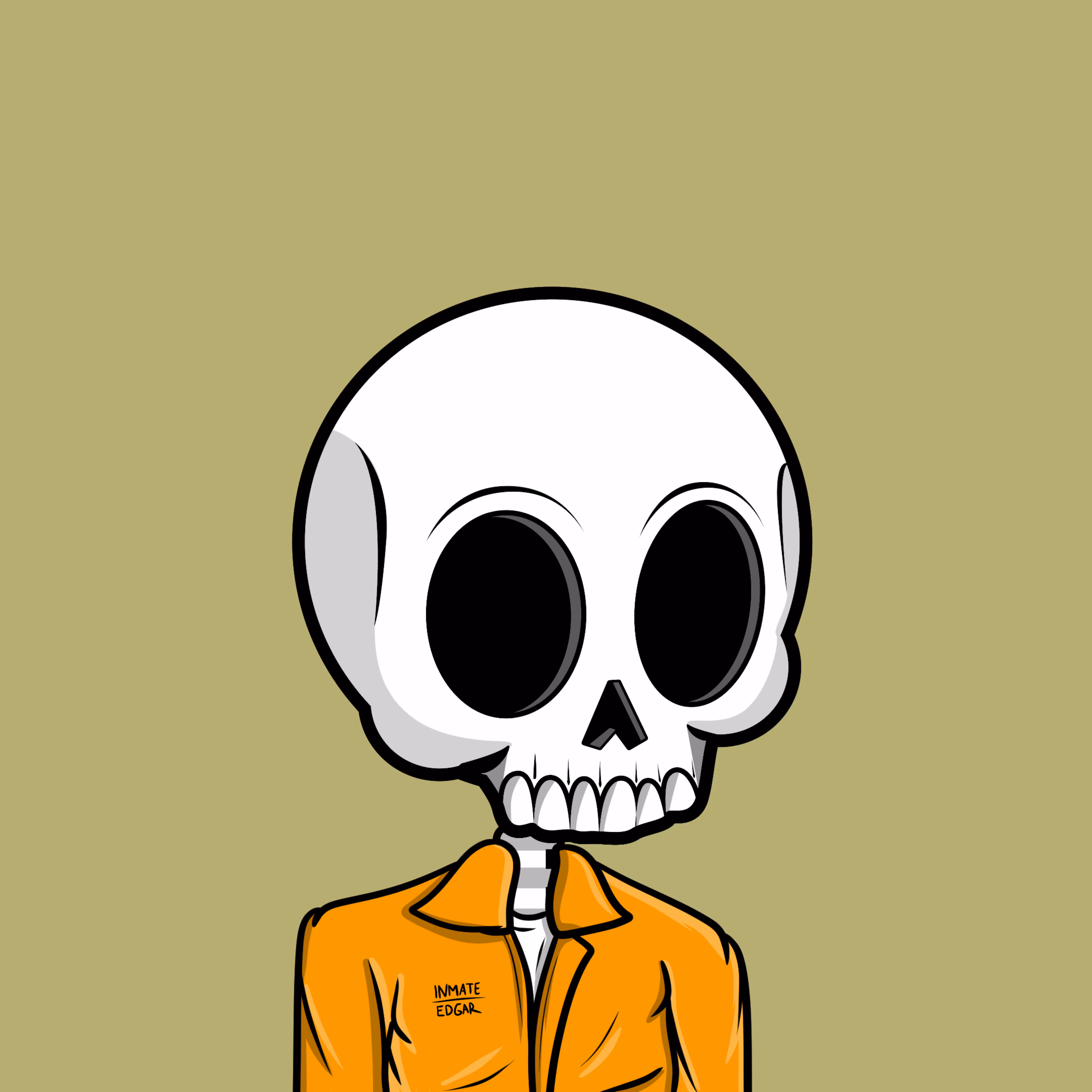 Edgar The Skeleton - Inmate #348