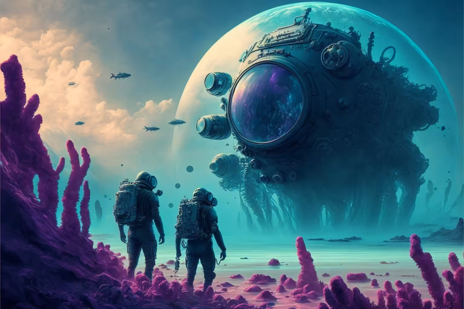 exploring a new world