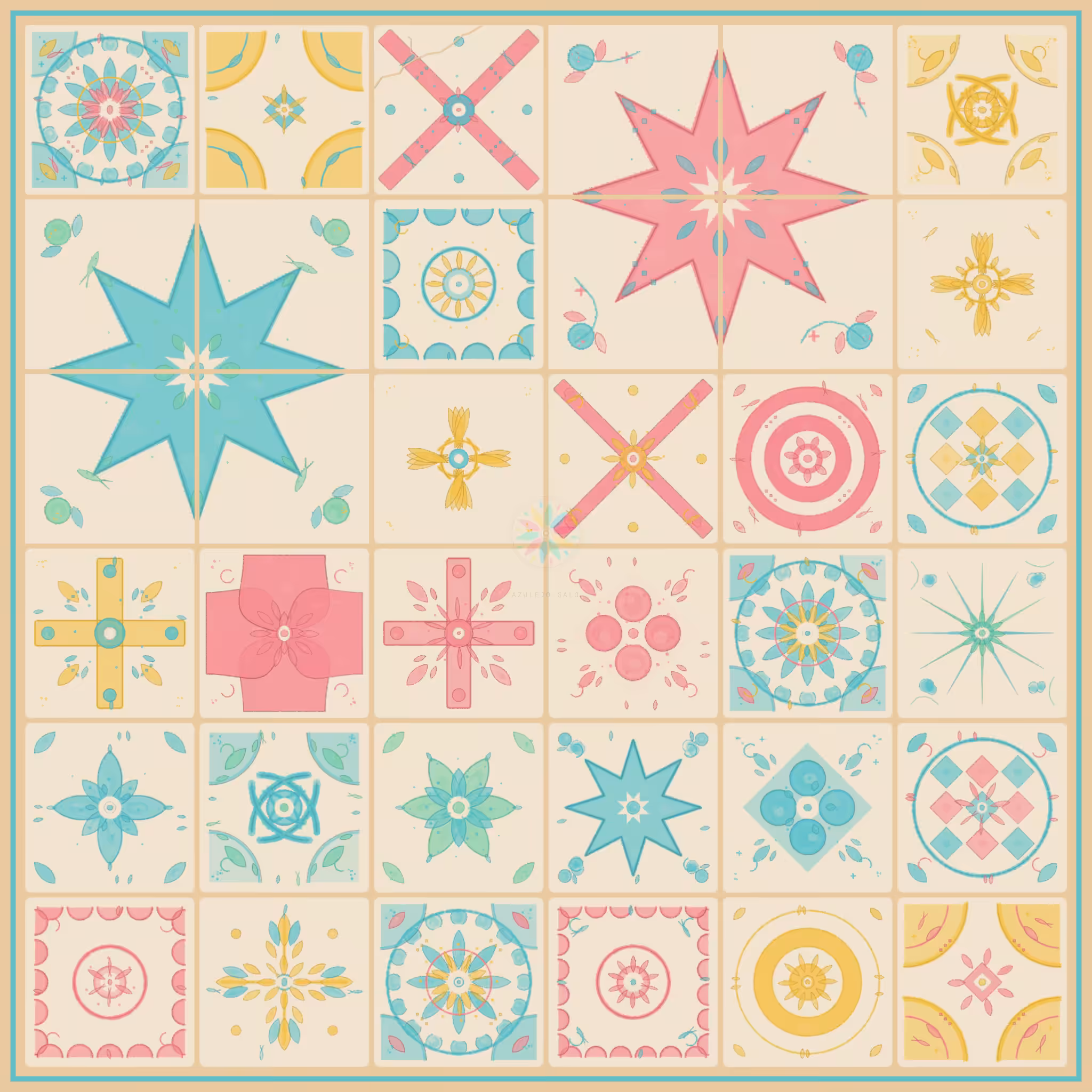 Azulejo Galo by Bryan Brinkman #129