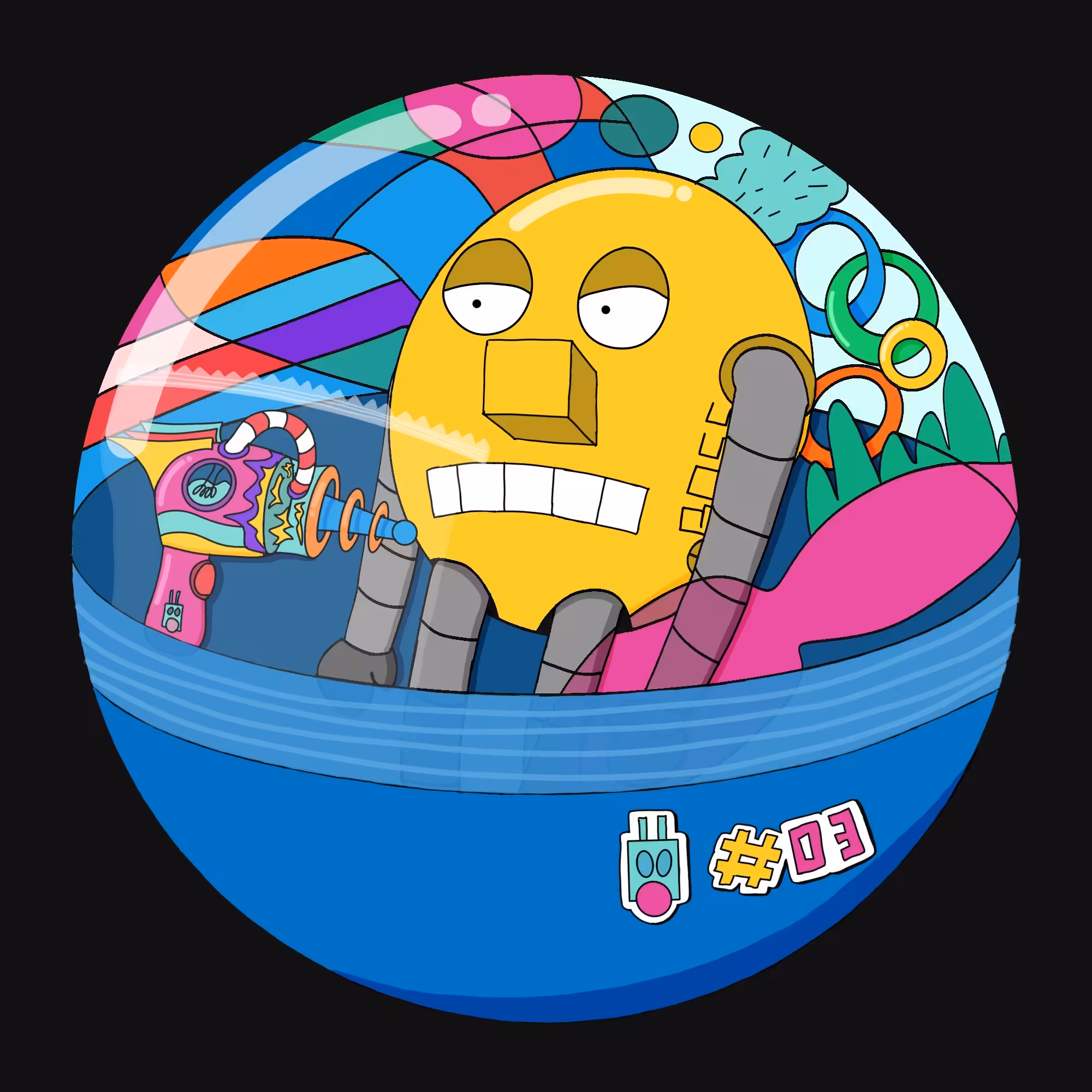 TOY CAPSULE SERIES: #03 BOT