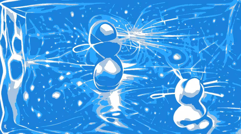 matter meets antimatter