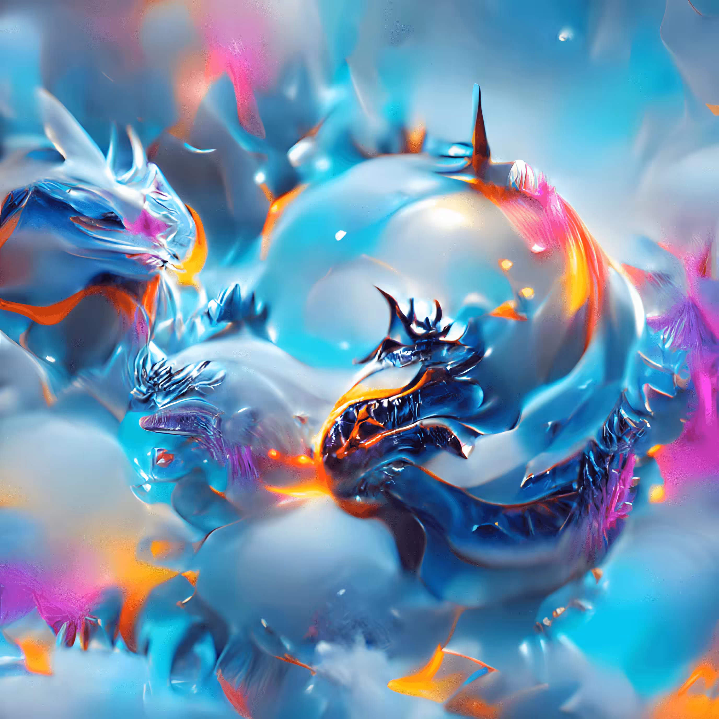 Frozen Orb Dragon
