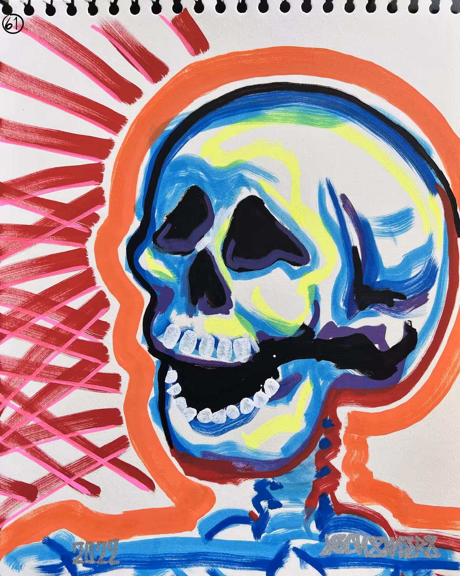 DrainedEye Skull #61: 'SURPRISE! I WON!'
