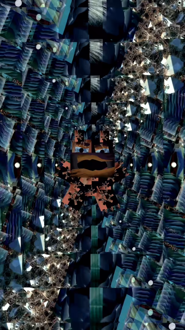 Crypto Monster "BABY MAGGOT" in Nano Fractal