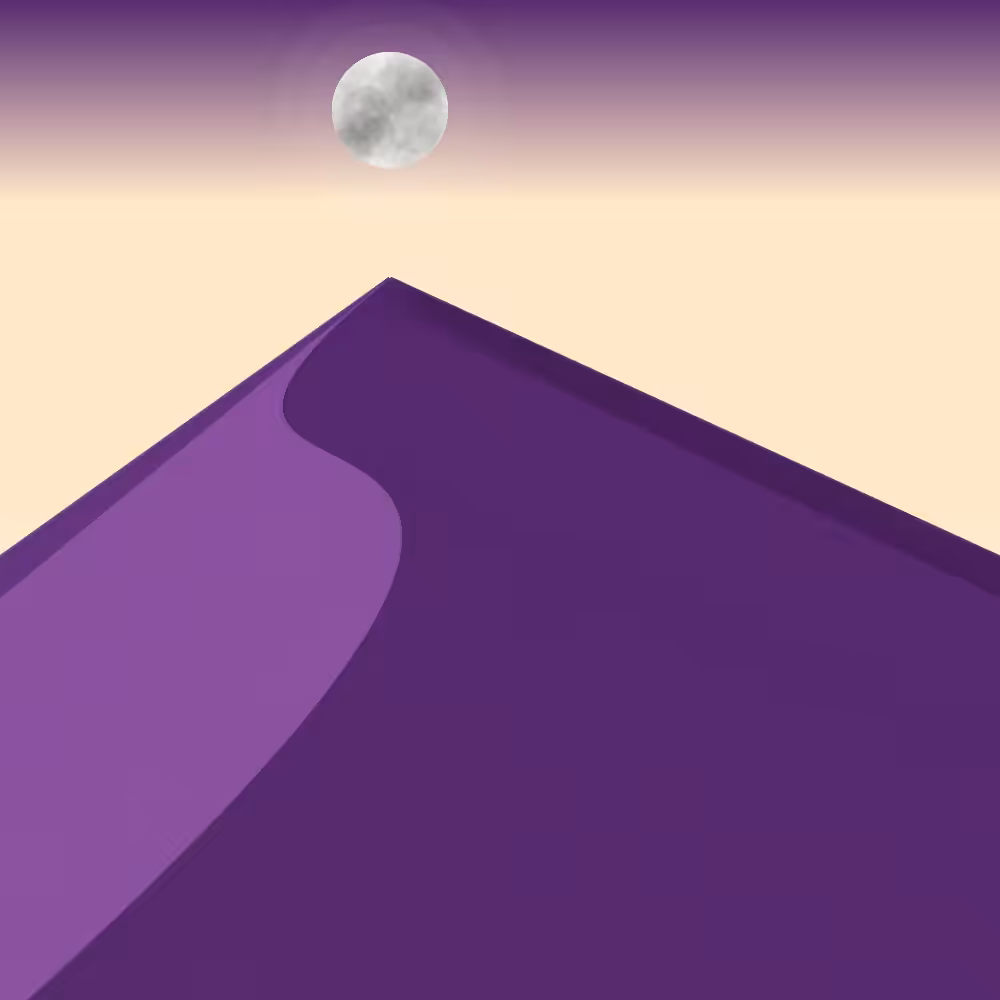 Dune & Moon #54