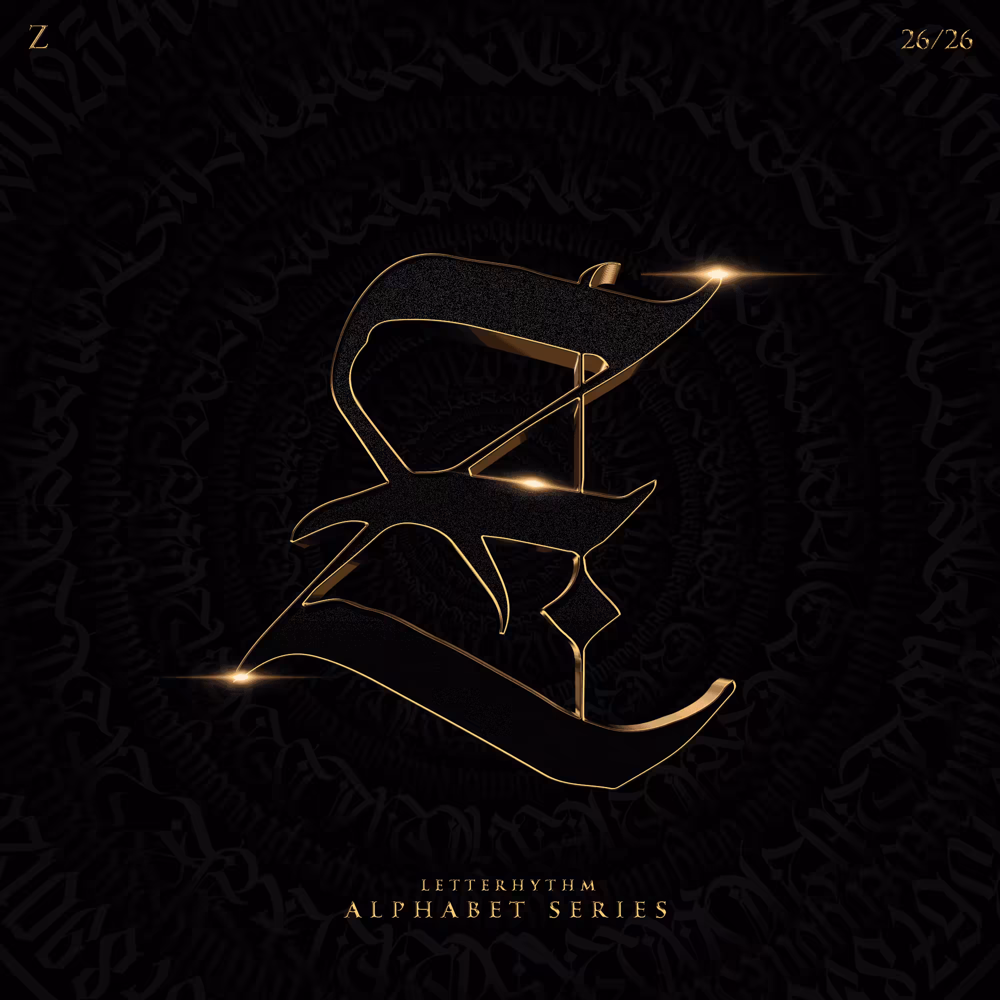 Modern Blackletter Z Majuscule