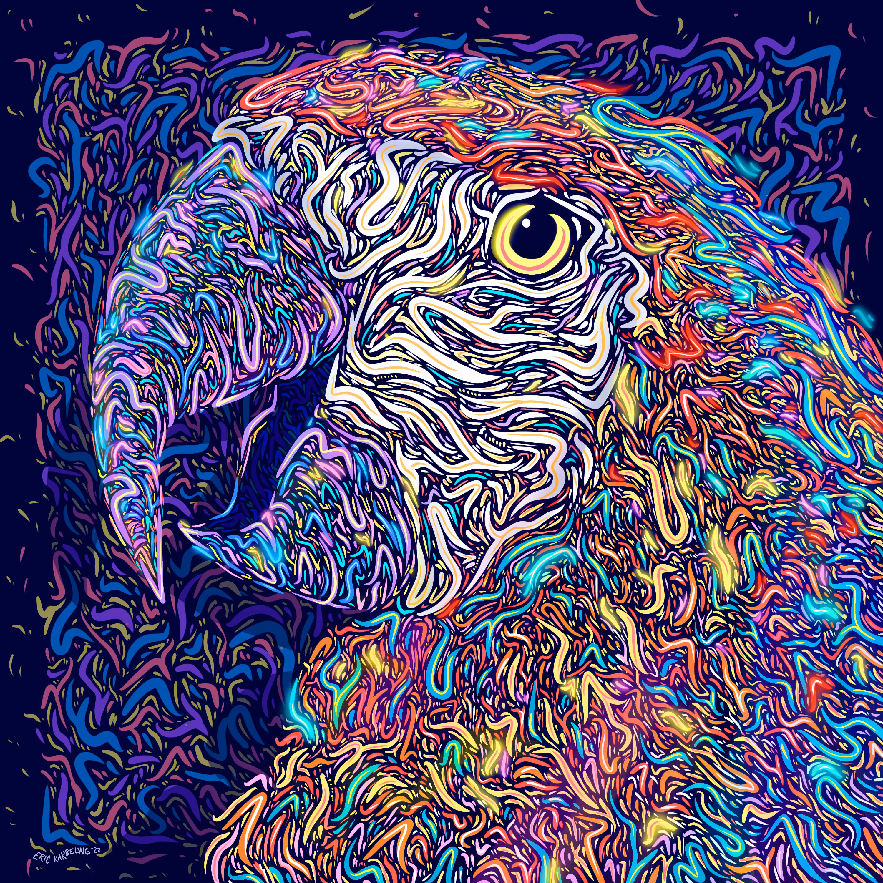 Smiling Macaw!