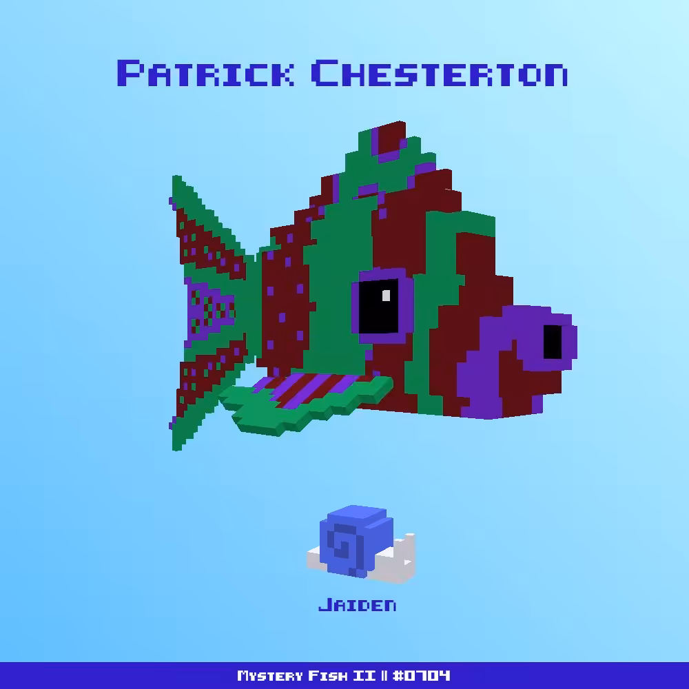 Patrick Chesterton :: Mystery Fish 0704/1000 