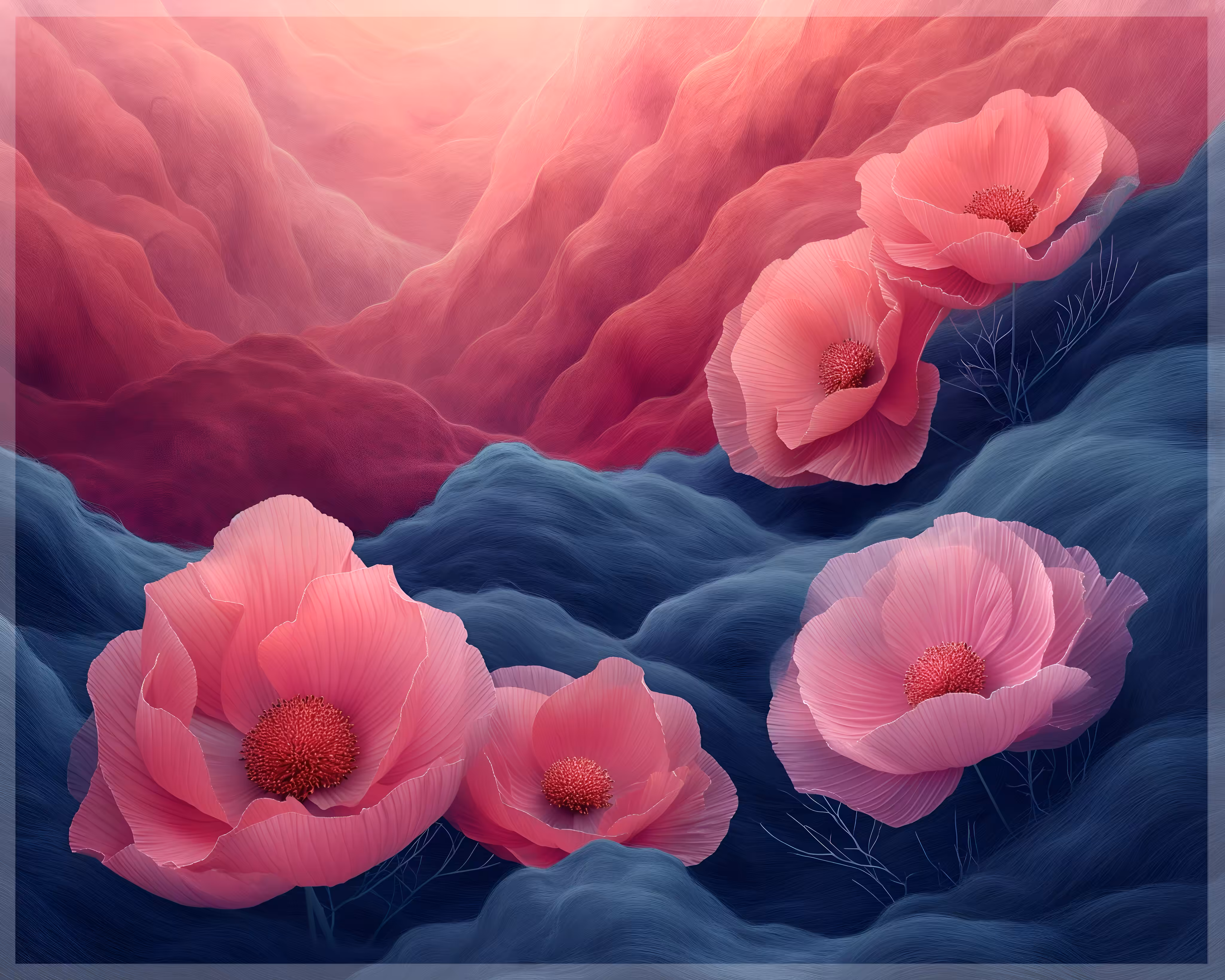 Cloud flowers 