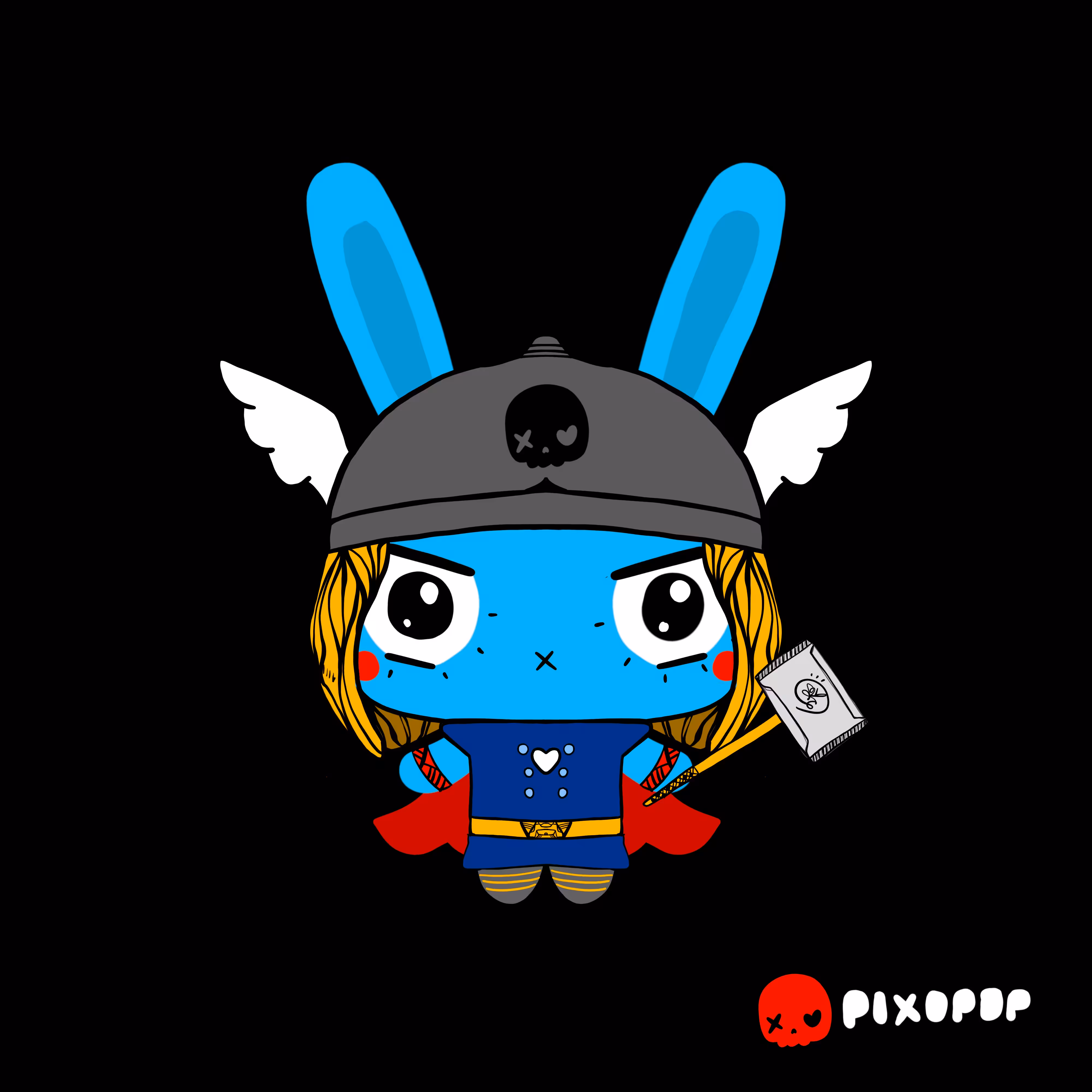 PIXOPOP CUTIES: Stitch Bunny #129