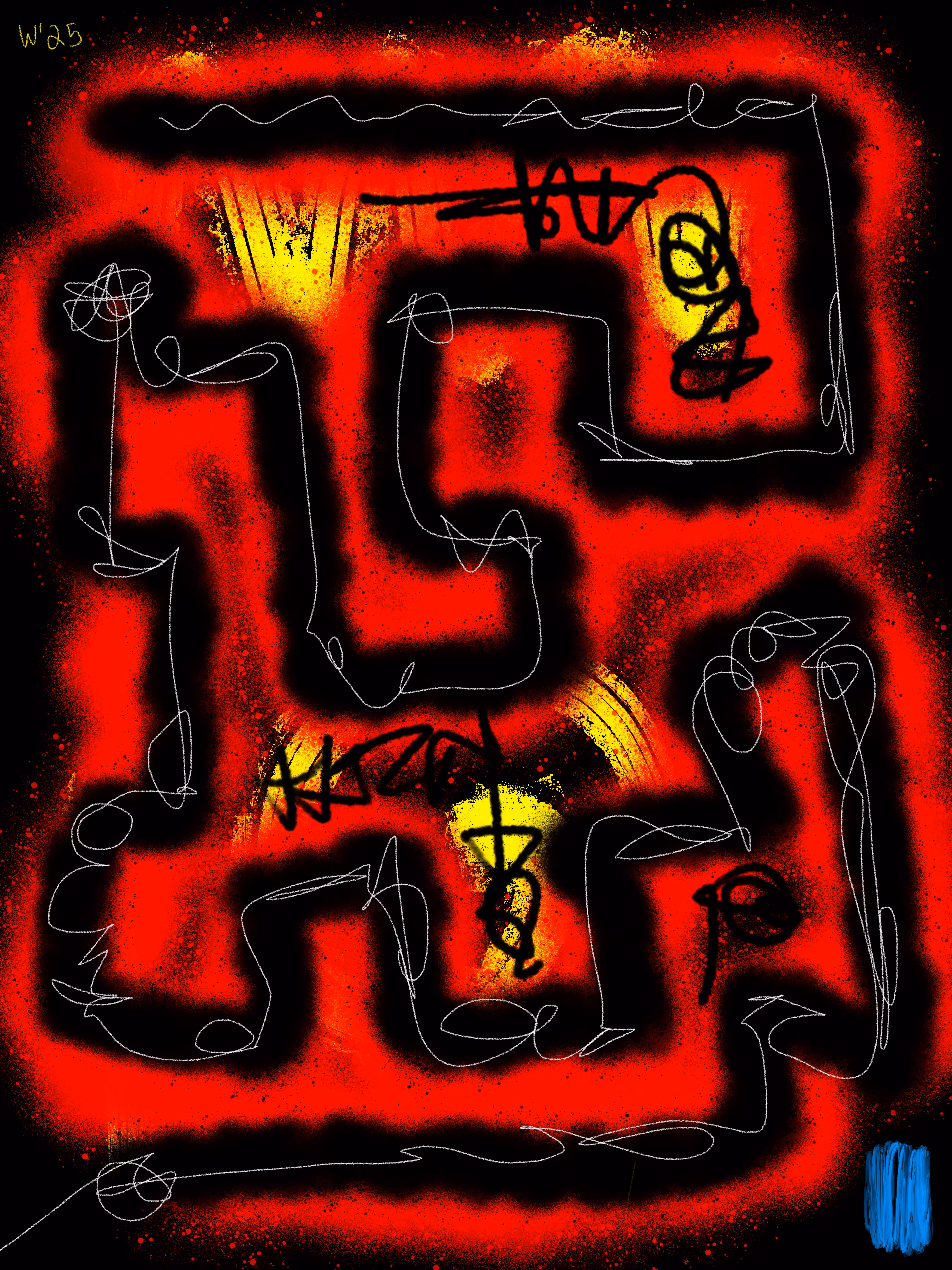 Spiritual noise: Impressions Day 73
