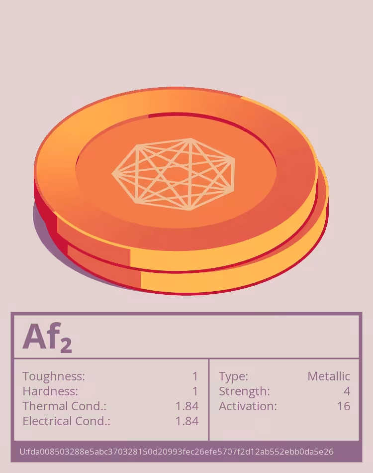 Af₂ molecule