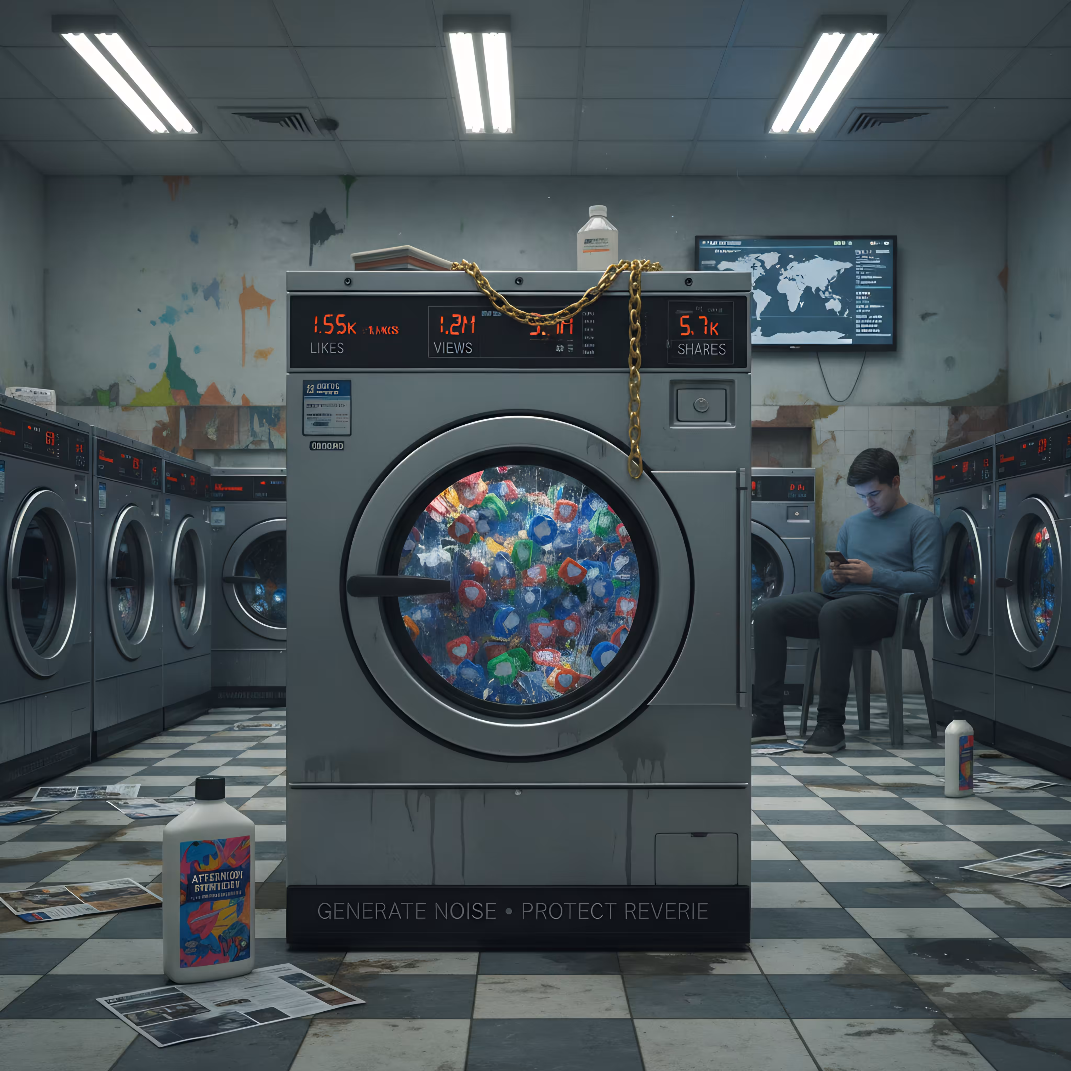 Engagement Metrics Laundering Cycle