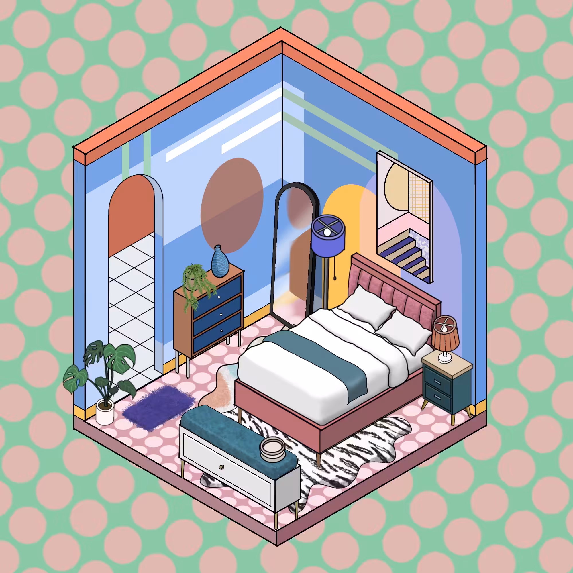When Art meets pattern