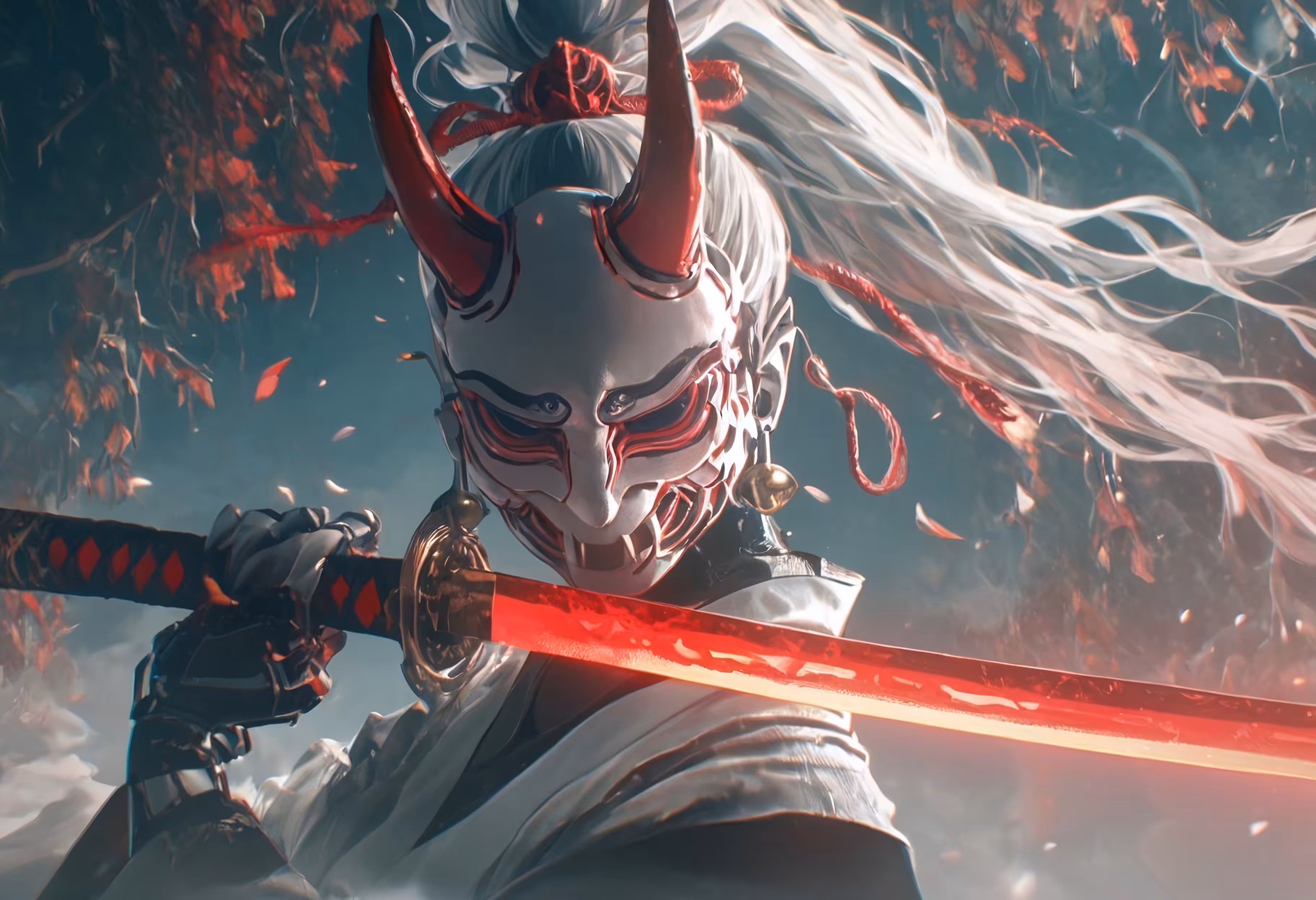 Snow samurai