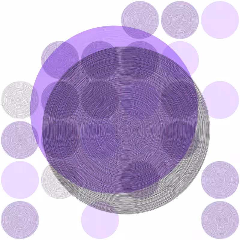 Brushed Circles #143