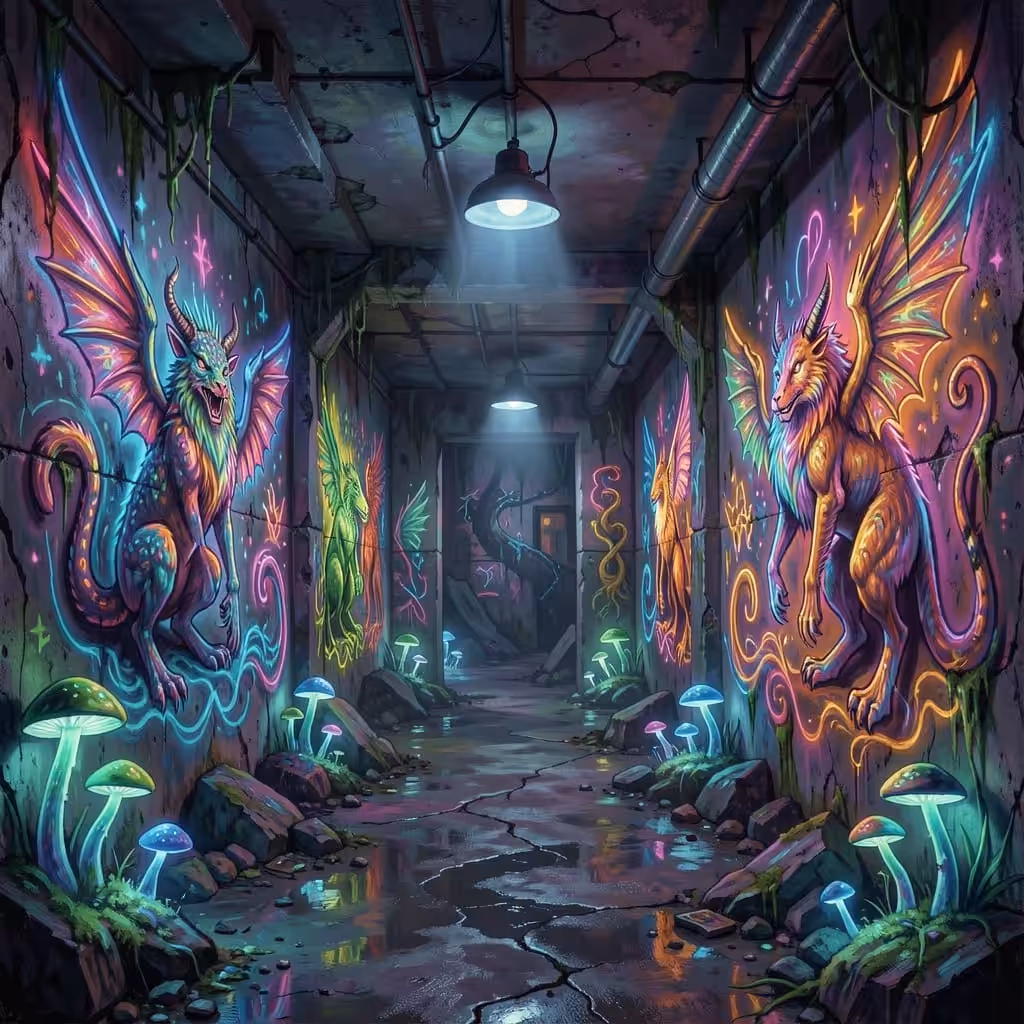NightCafe Creations: Underground 10