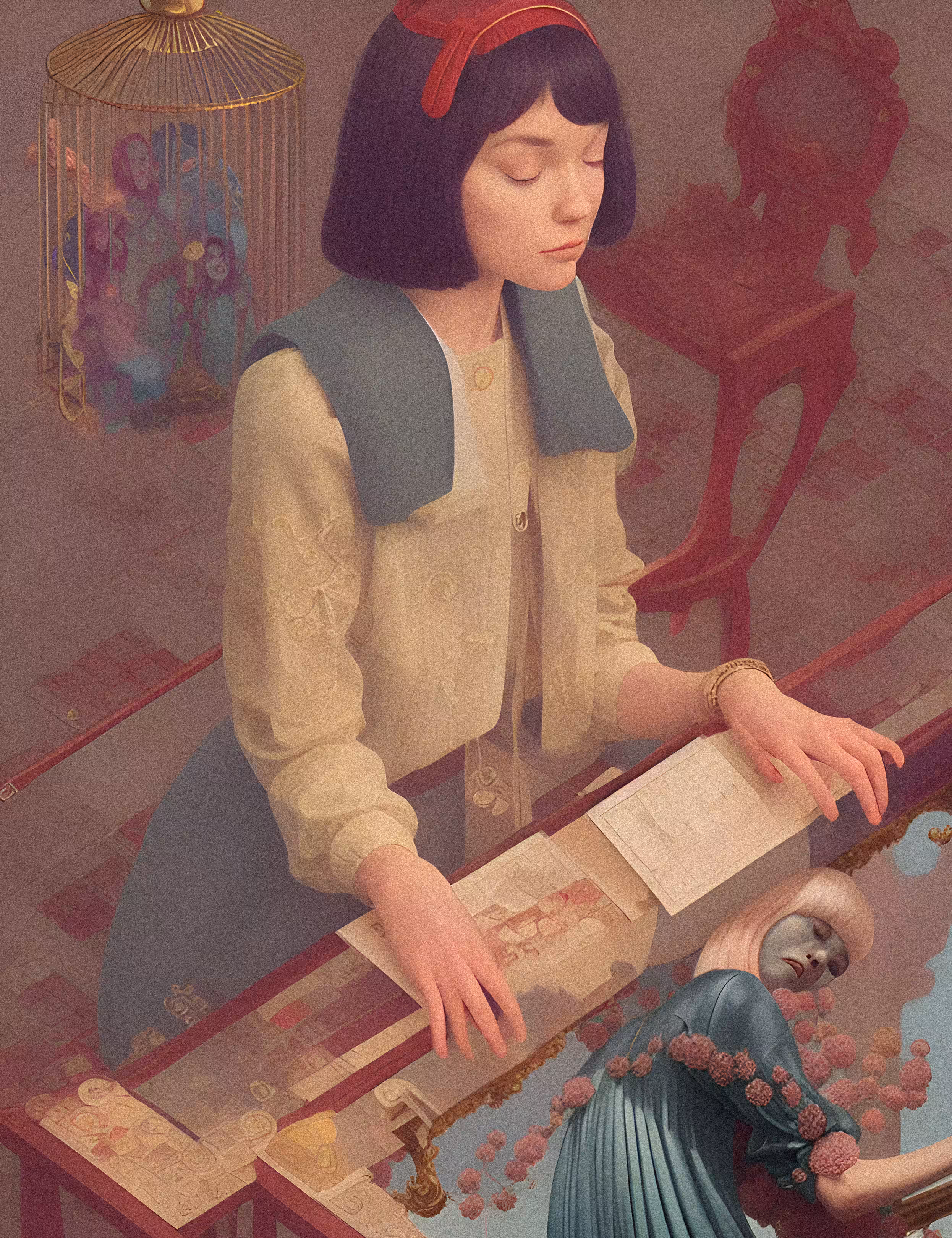 Memory cage