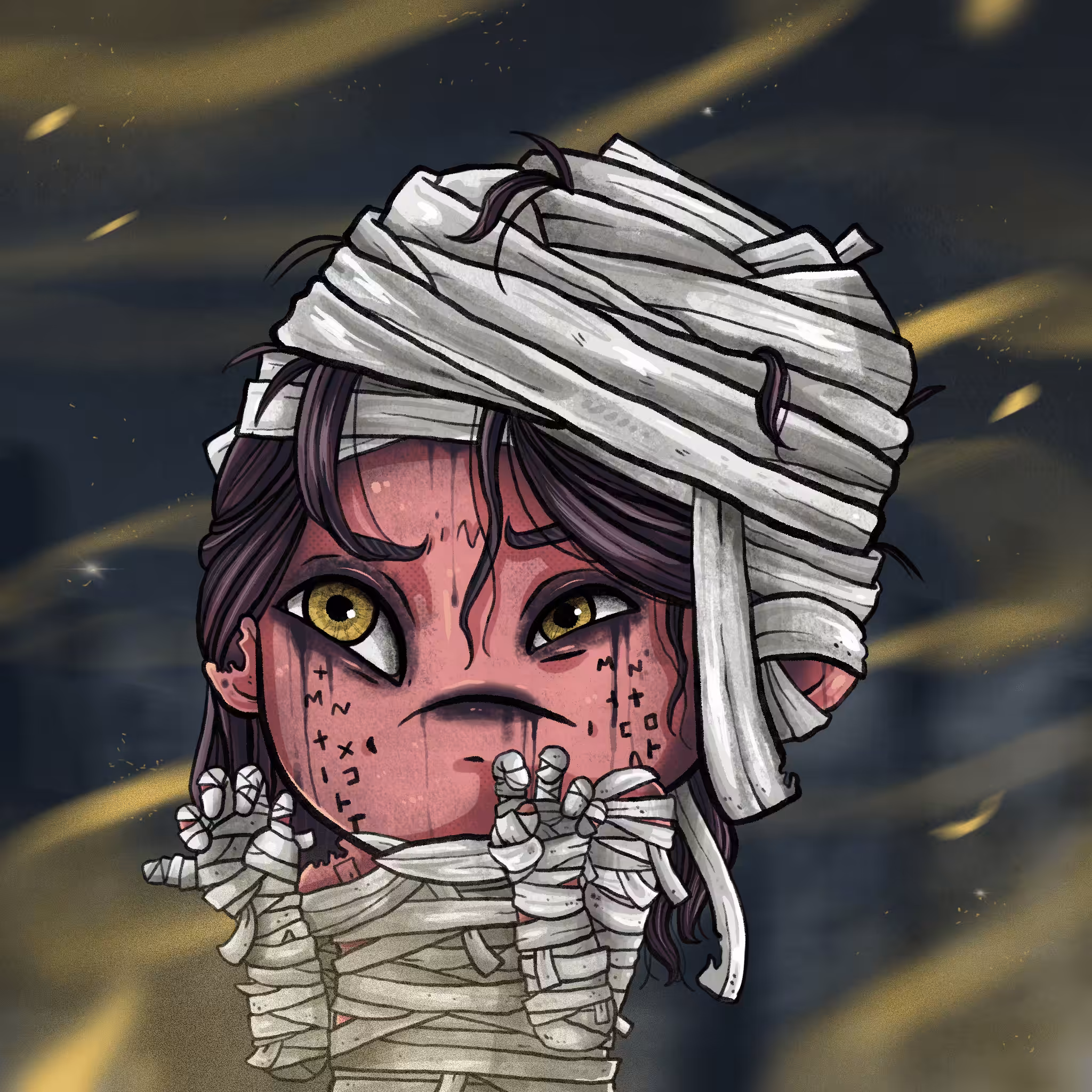 MISSING NOSE MUMMY