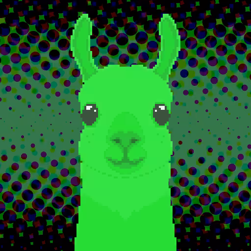 Pure Llama Power - Green