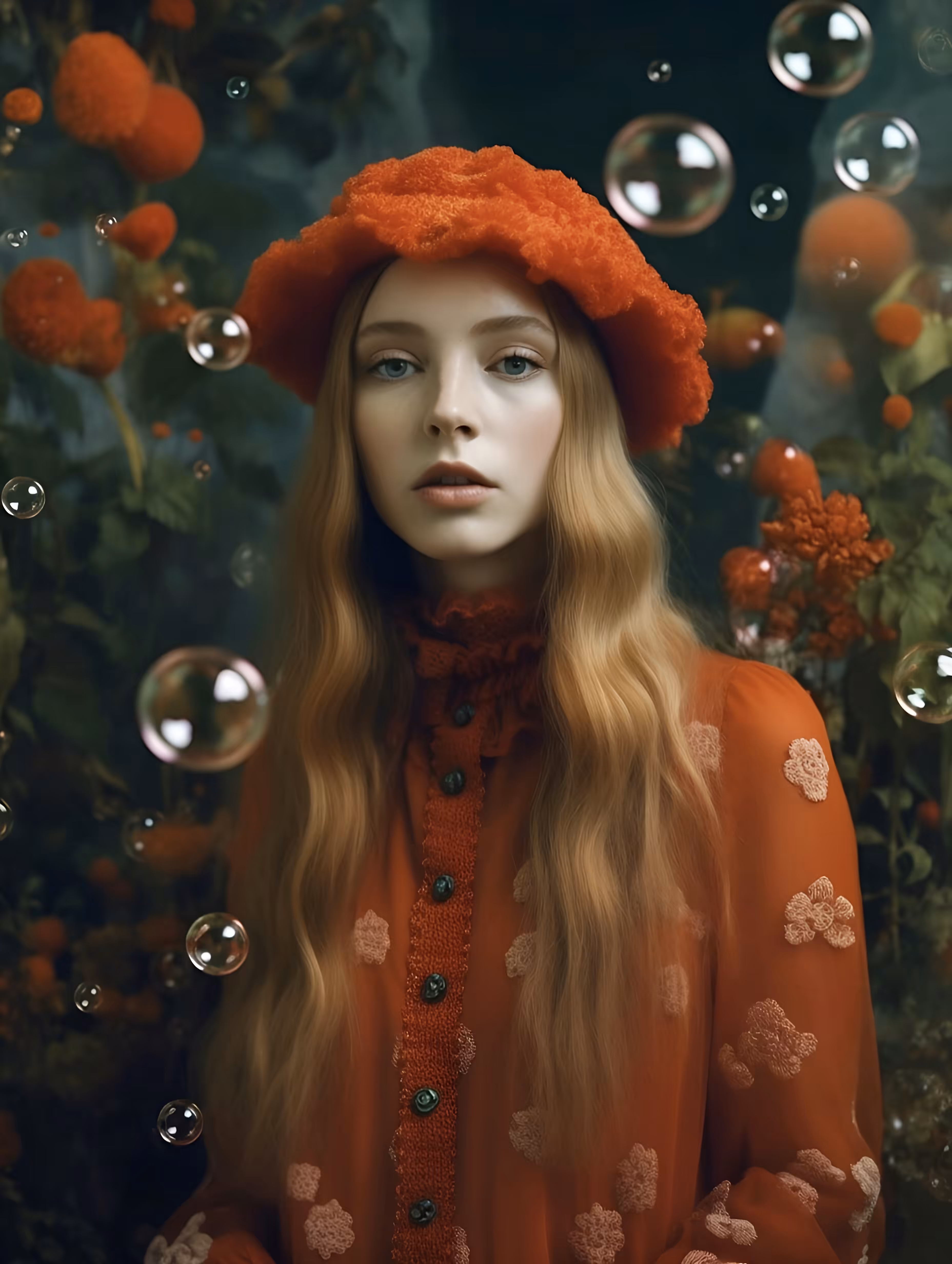 Orange hat 