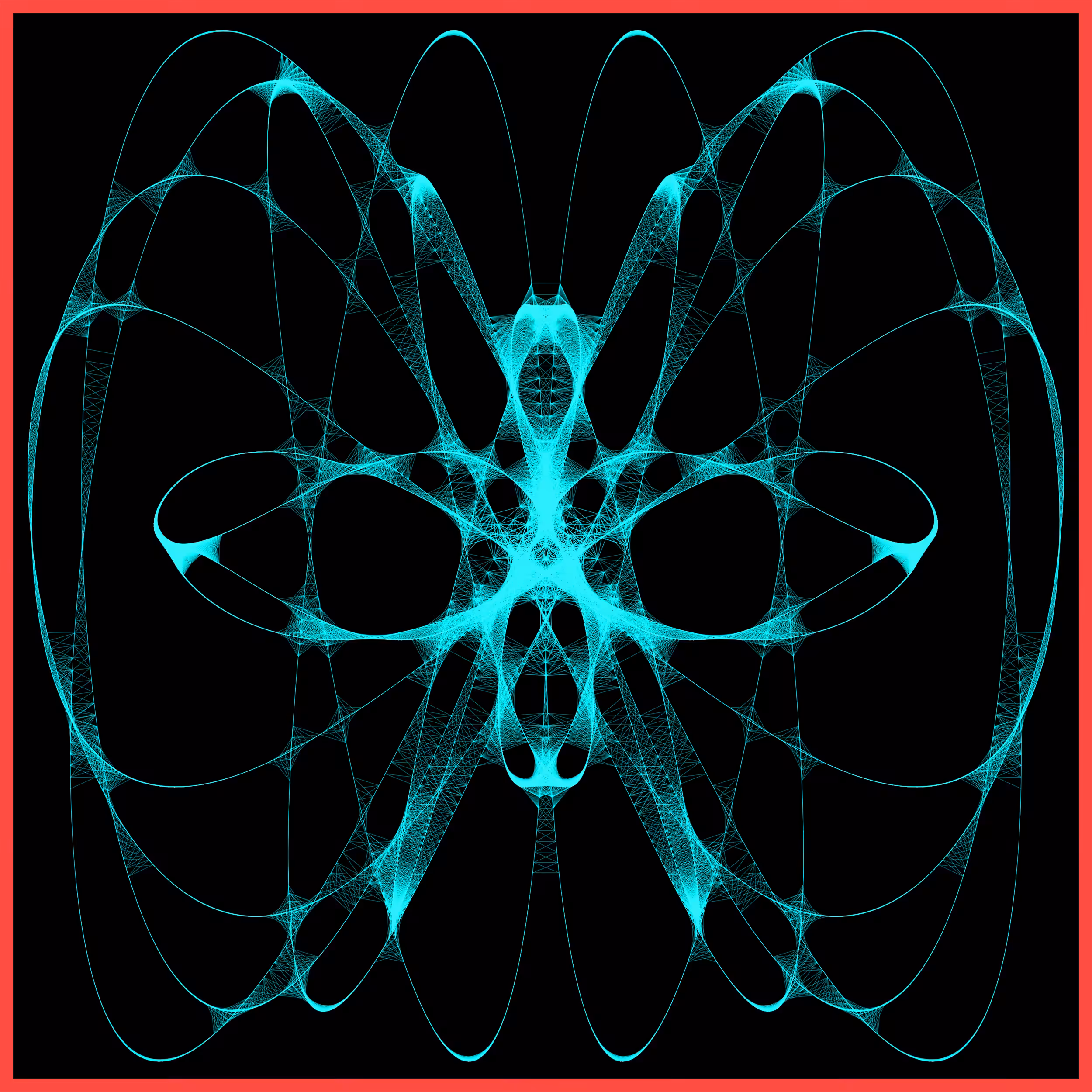 A Lissajous Web of Life