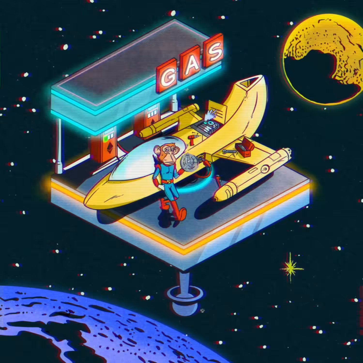 Rare Lofi Roomie #87 ( Lofi Sonic Ape )