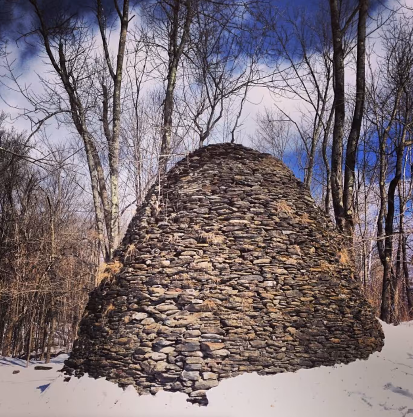 charcoal kiln circa 1870