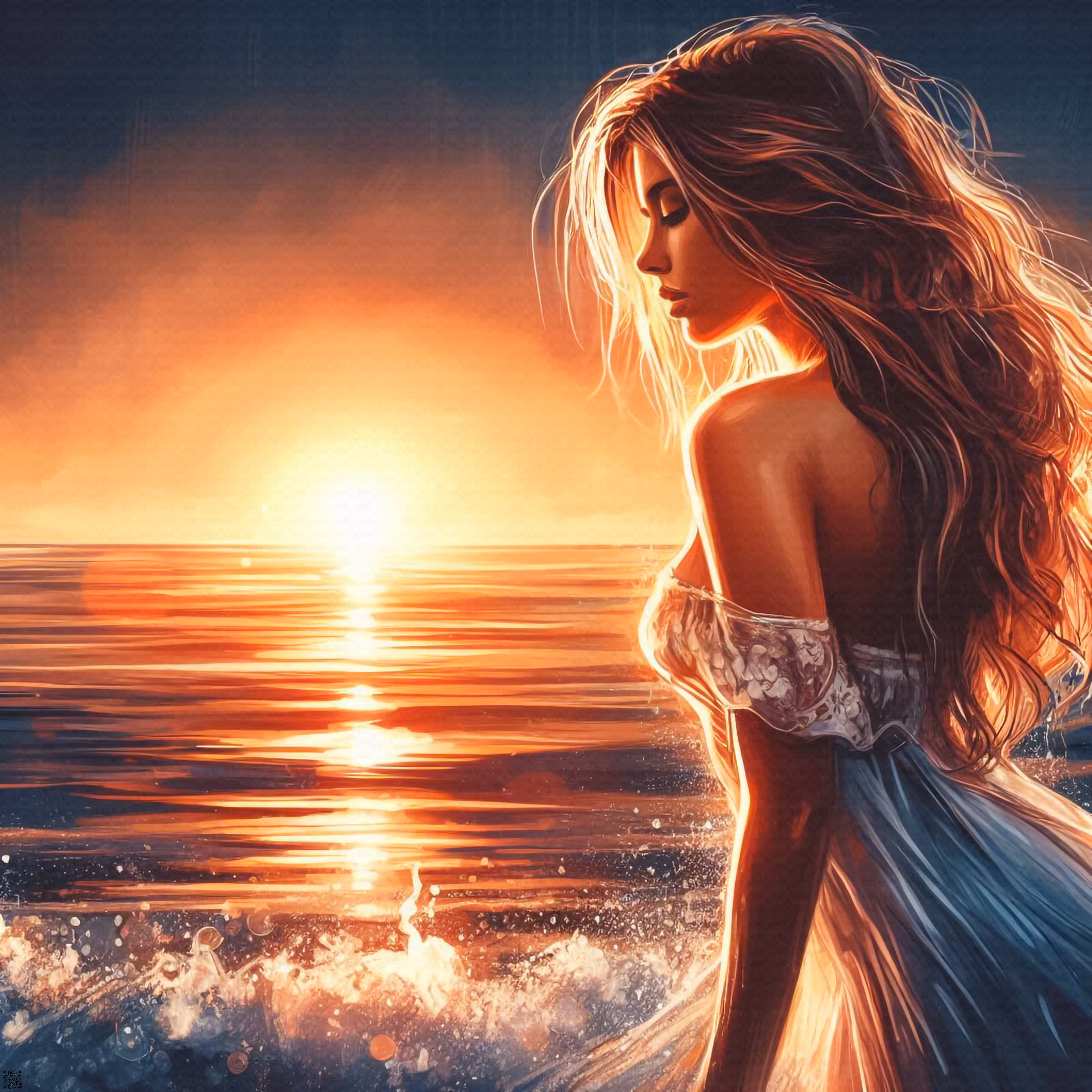 Enchanted in the Sunset Light