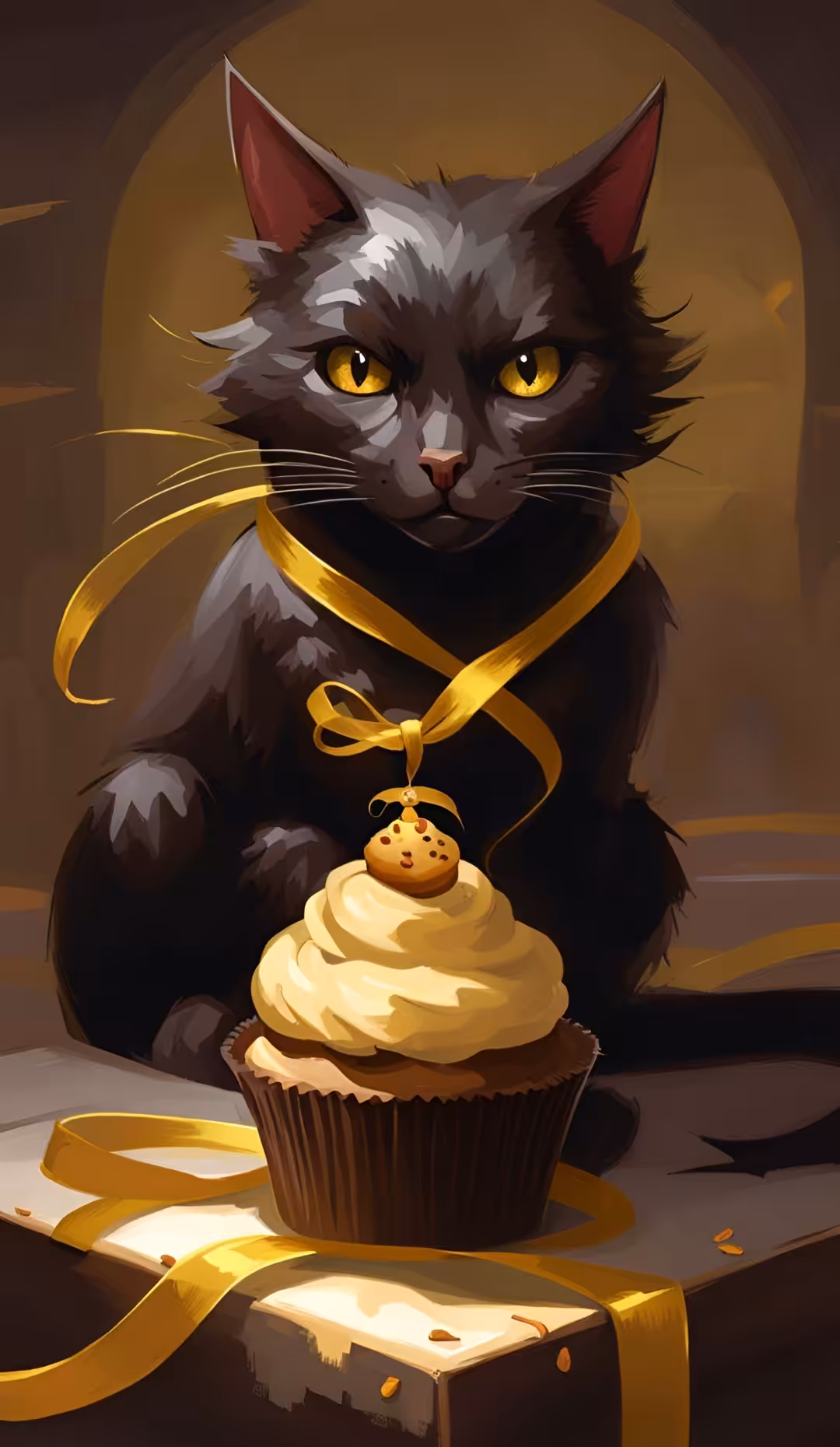 Cookie Cupcake Cat
