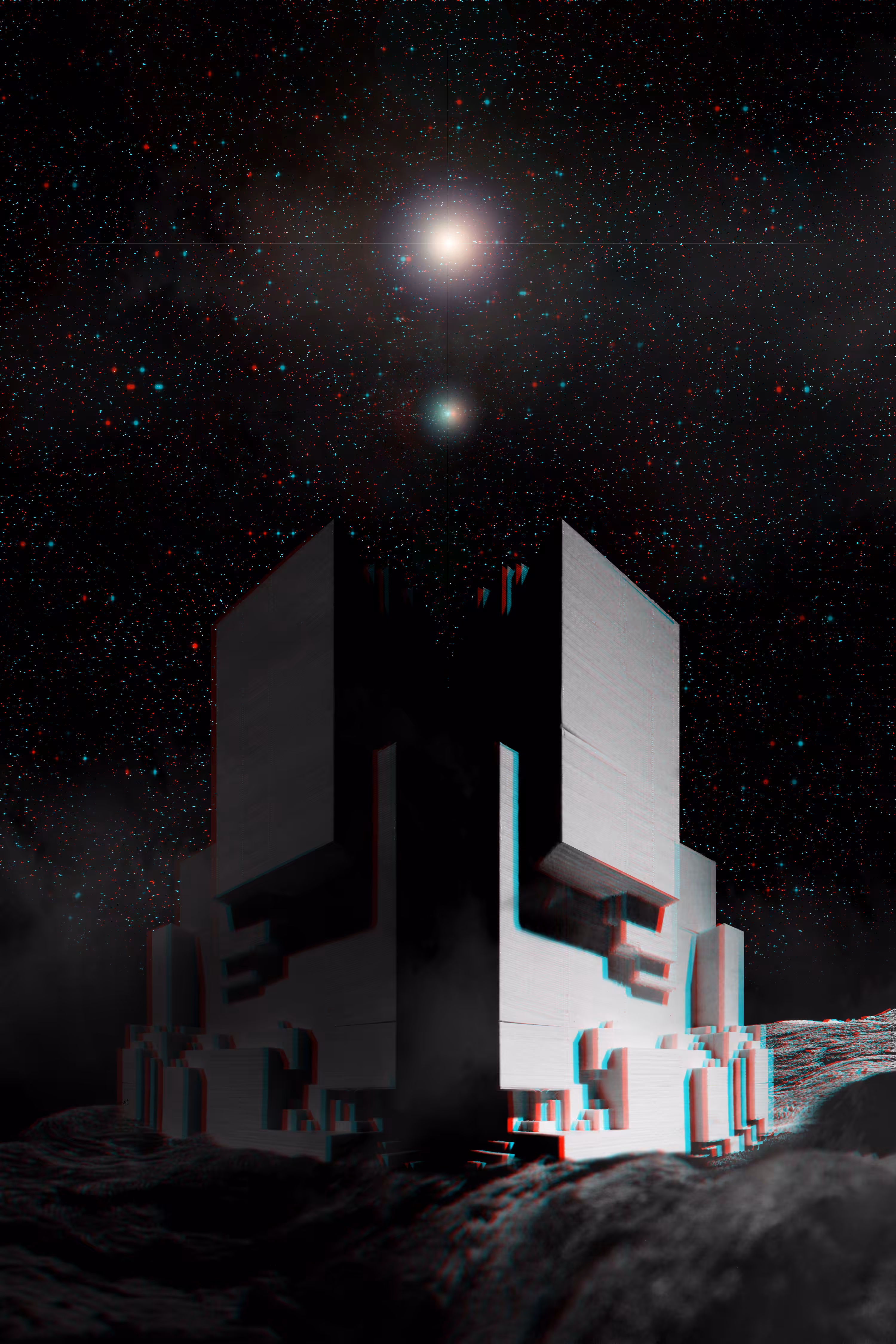 Yenthado 1 - (Body) - Anaglyph 3D